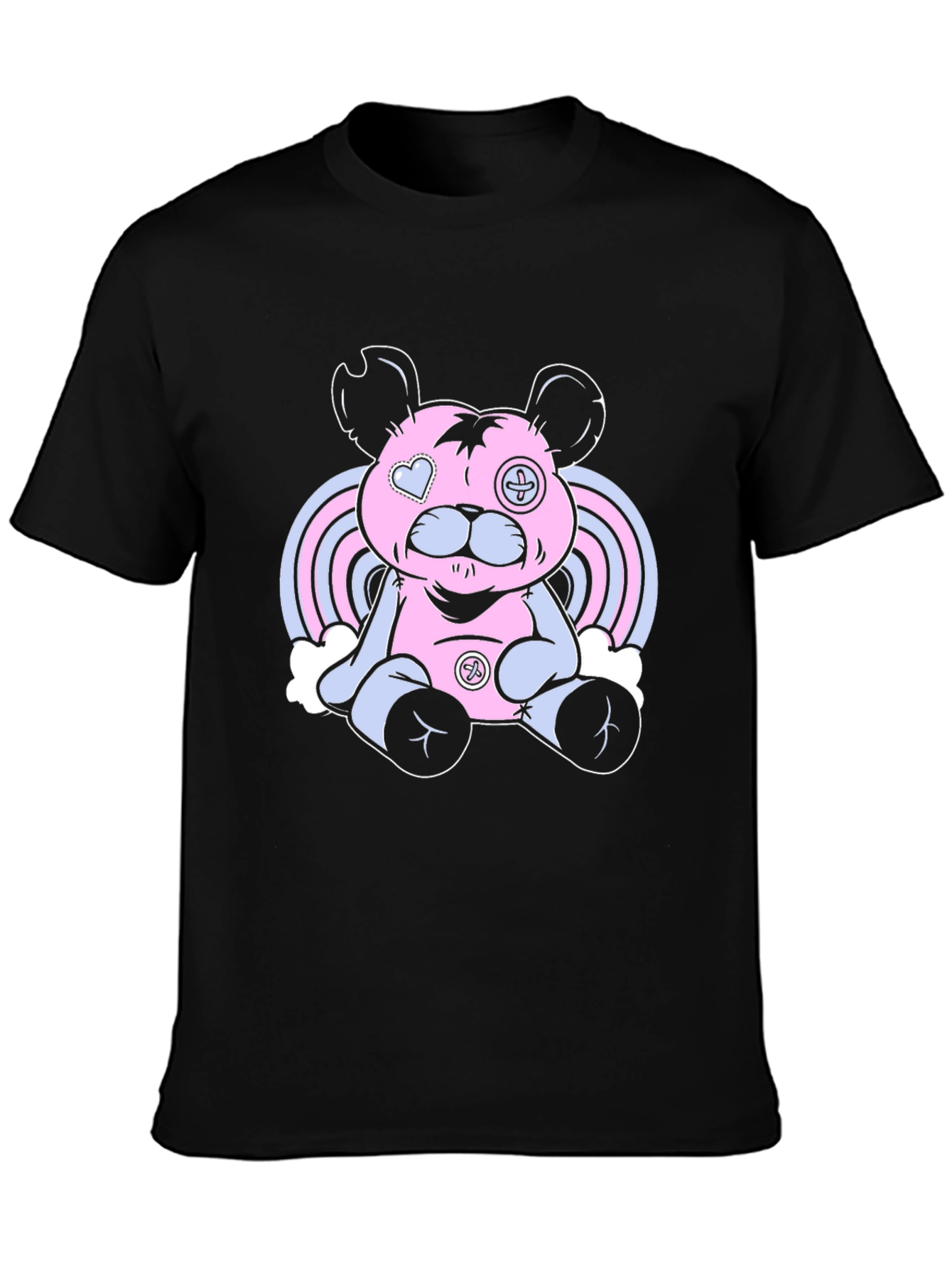 Cool Teddy Bear Graphic Tee