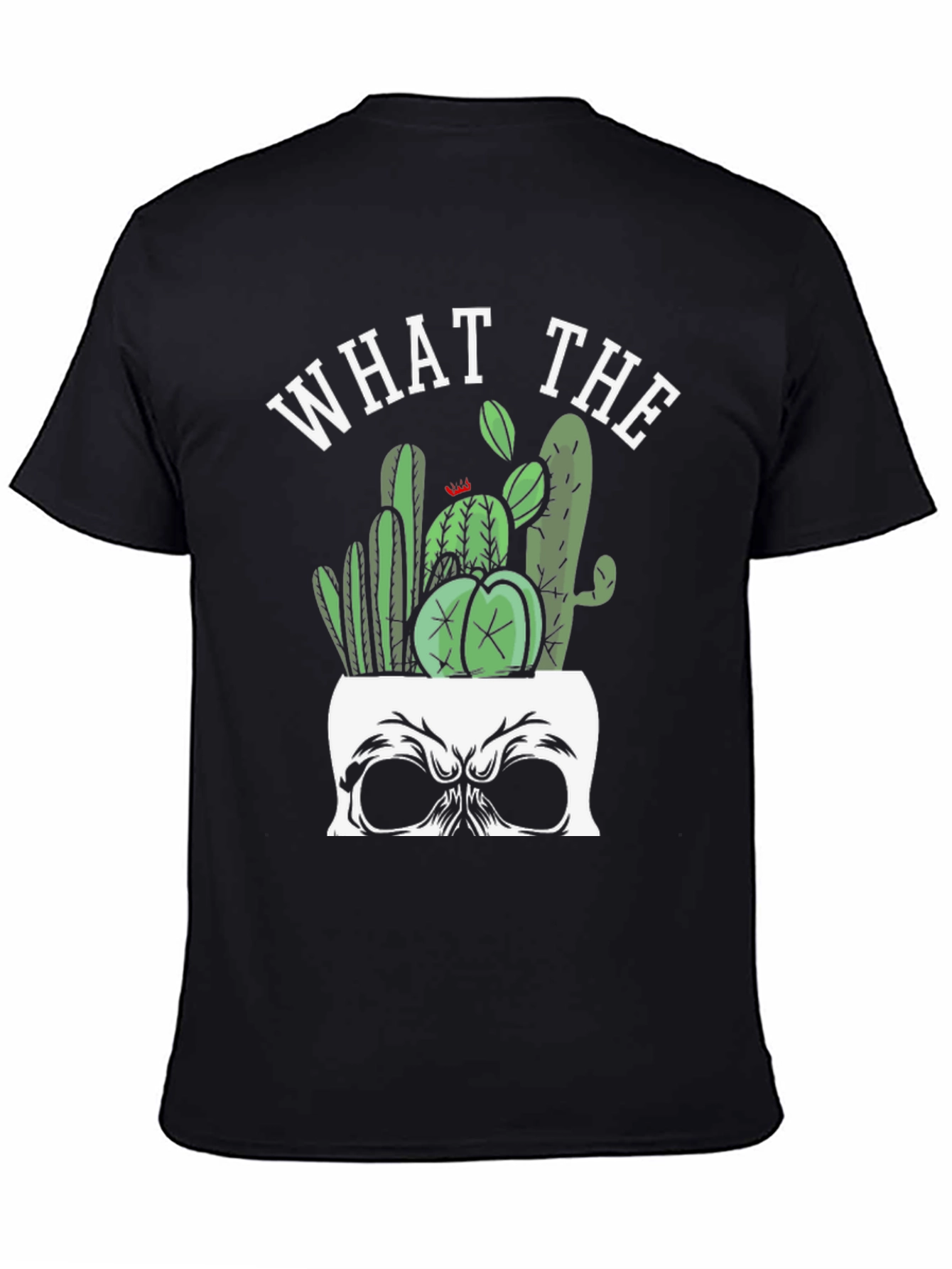 What the Succulent Skull Tee