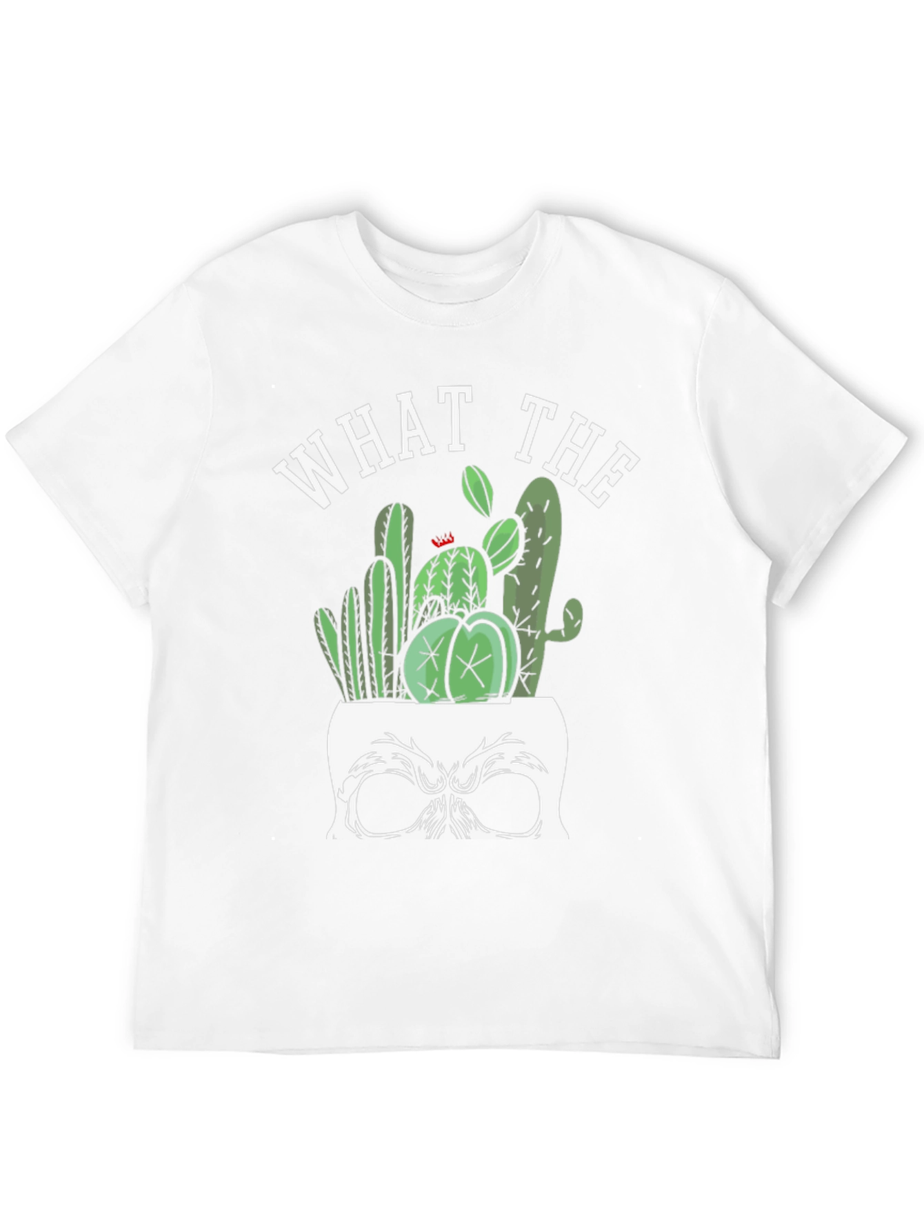 What the Succulent Skull Tee