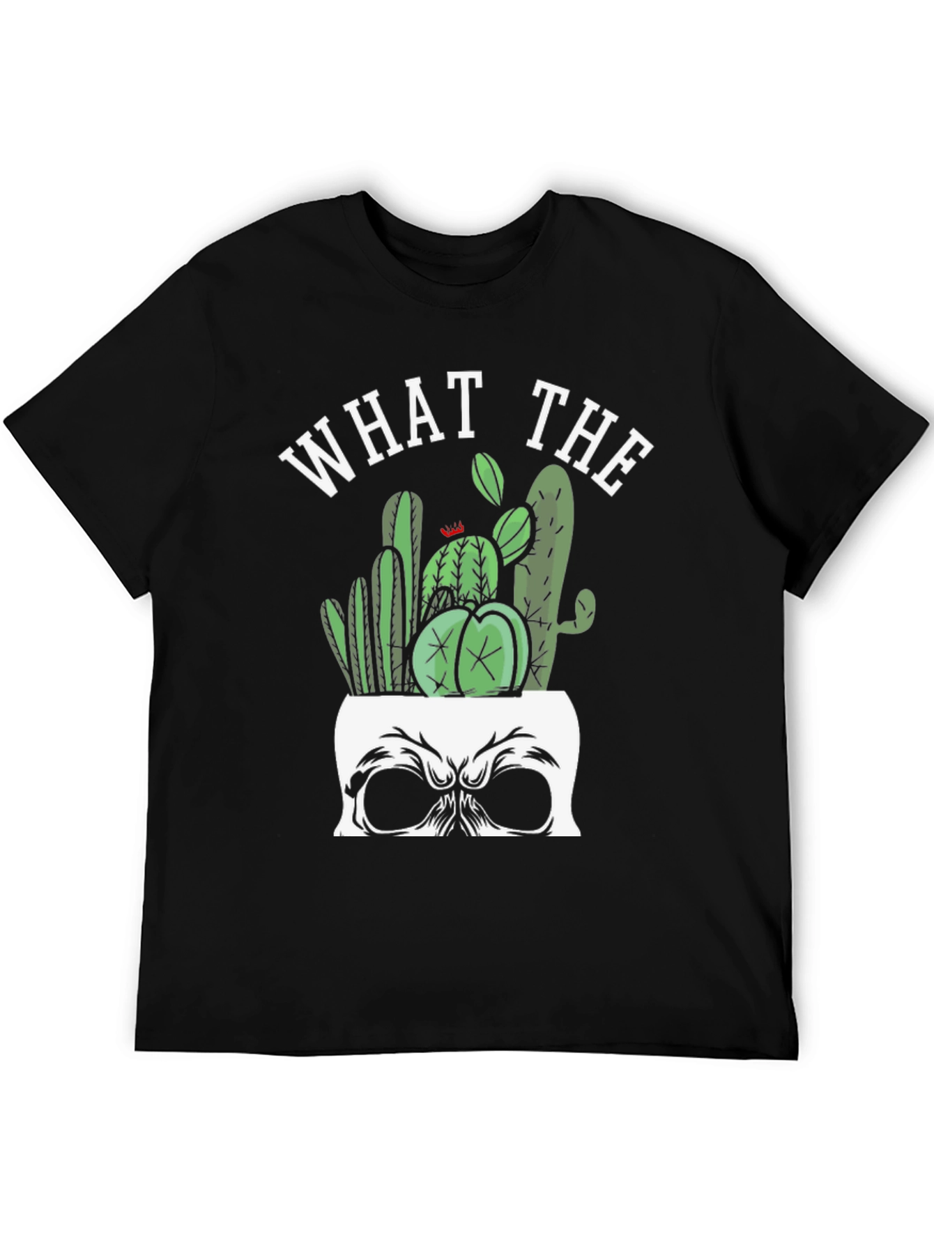 What the Succulent Skull Tee