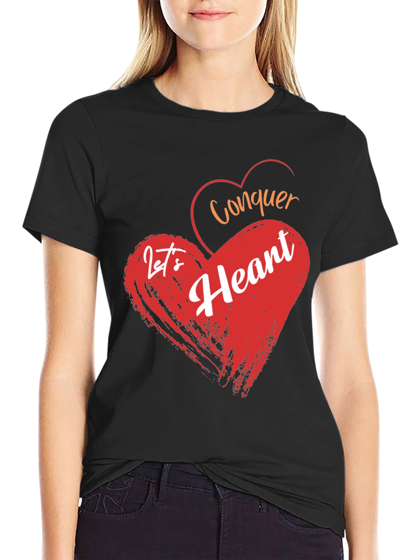 Conquer Heart T-Shirt - Valentines Day Special