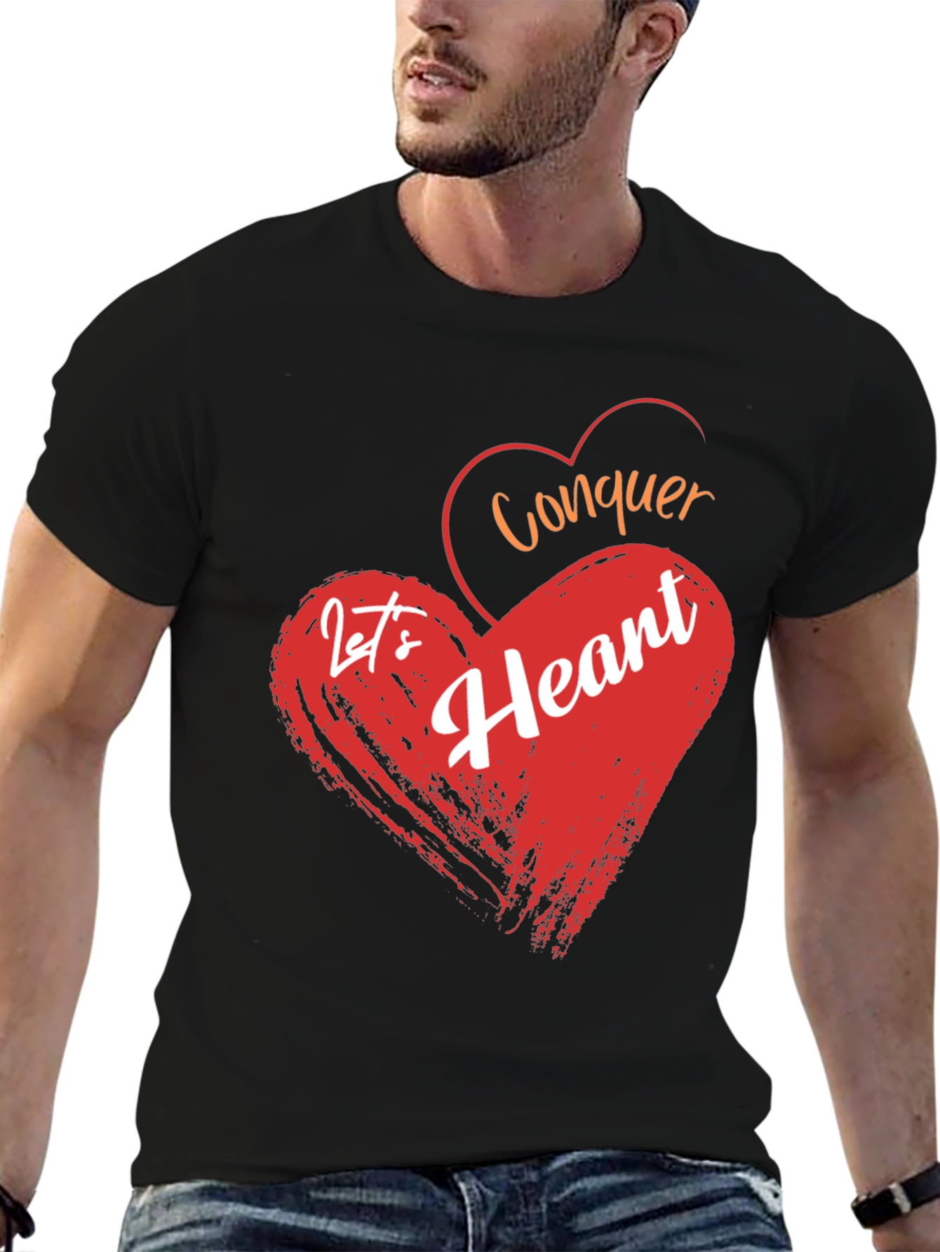 Conquer Heart T-Shirt - Valentines Day Special