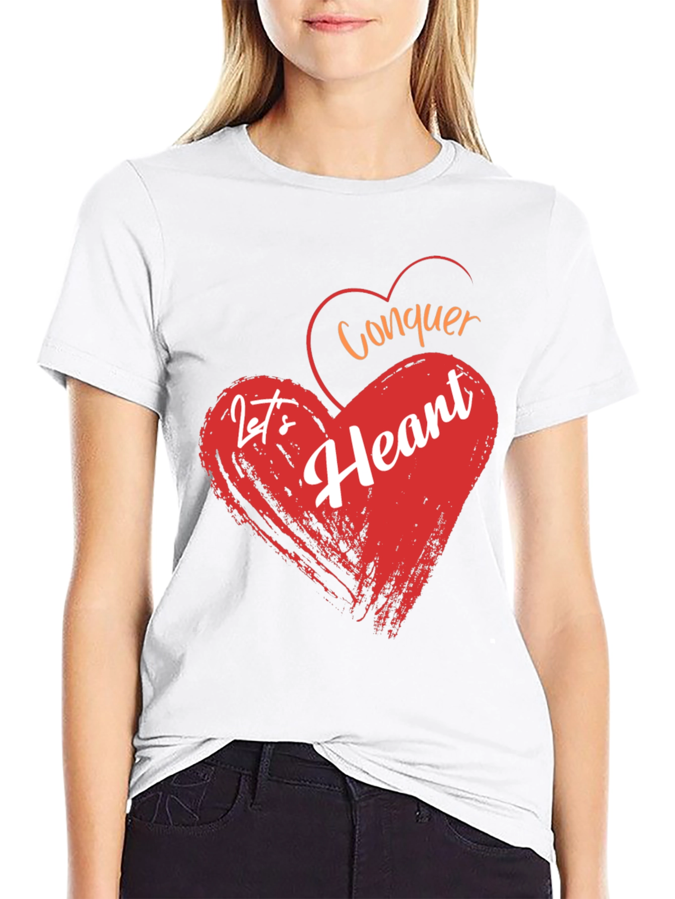 Conquer Heart T-Shirt - Valentines Day Special