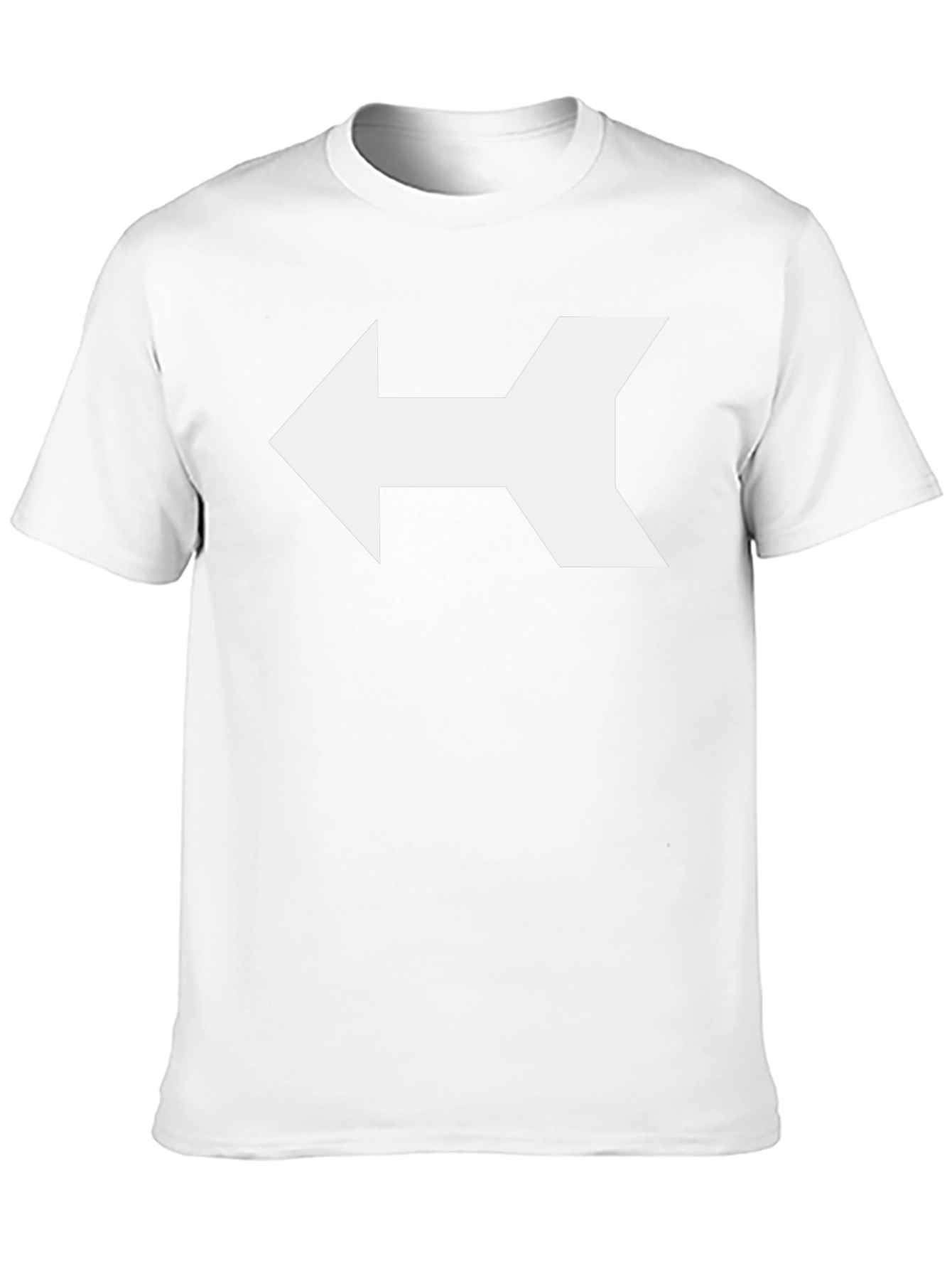 Arrow Graphic Tee - Modern Directional Design