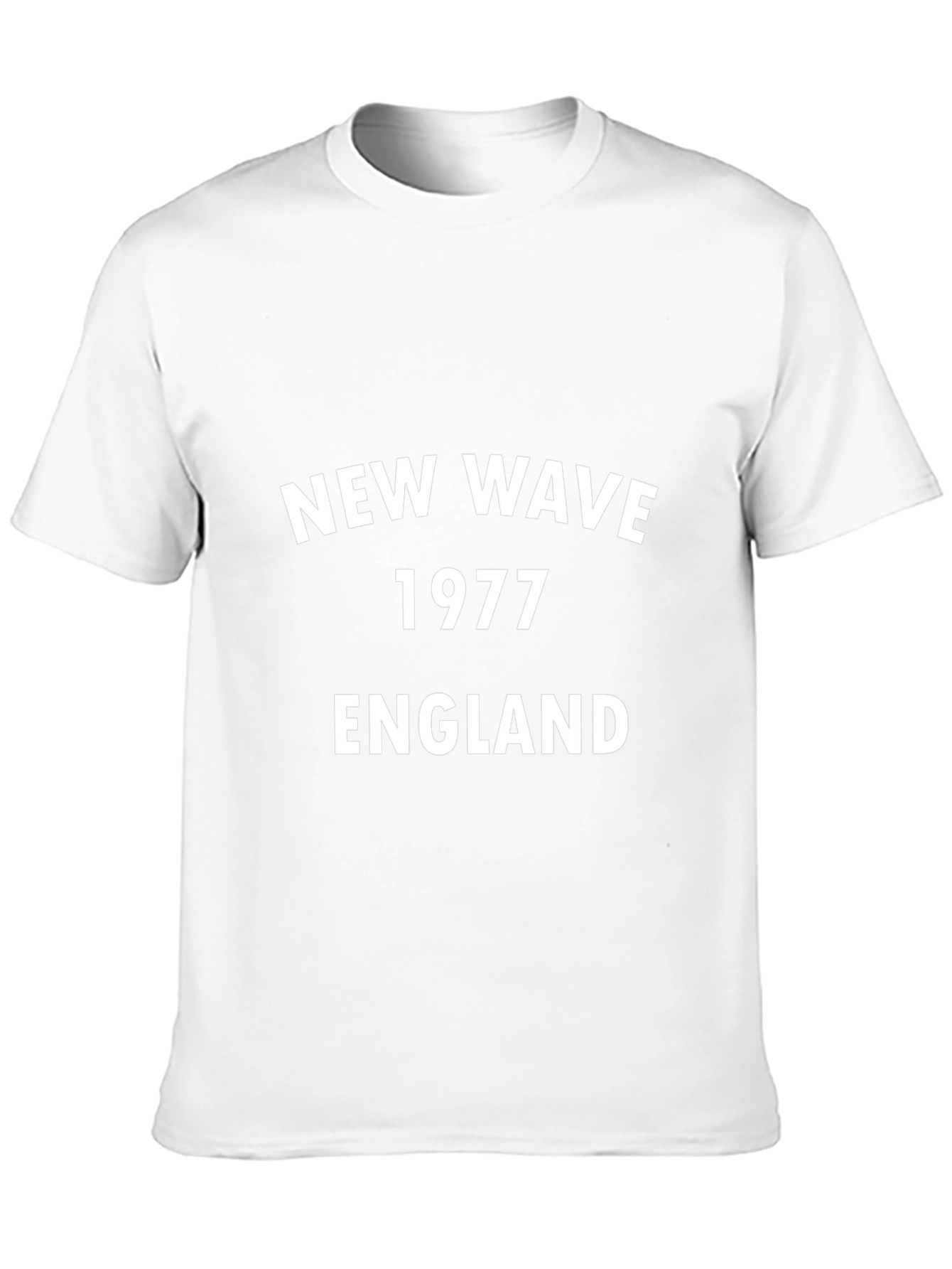New Wave 1977 England Black T-Shirt