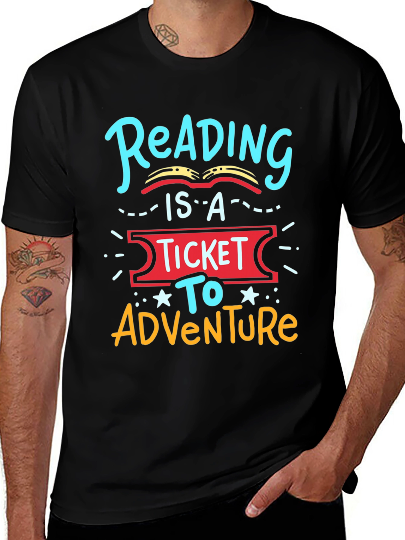 Reading is a Ticket to Adventure T-Shirt