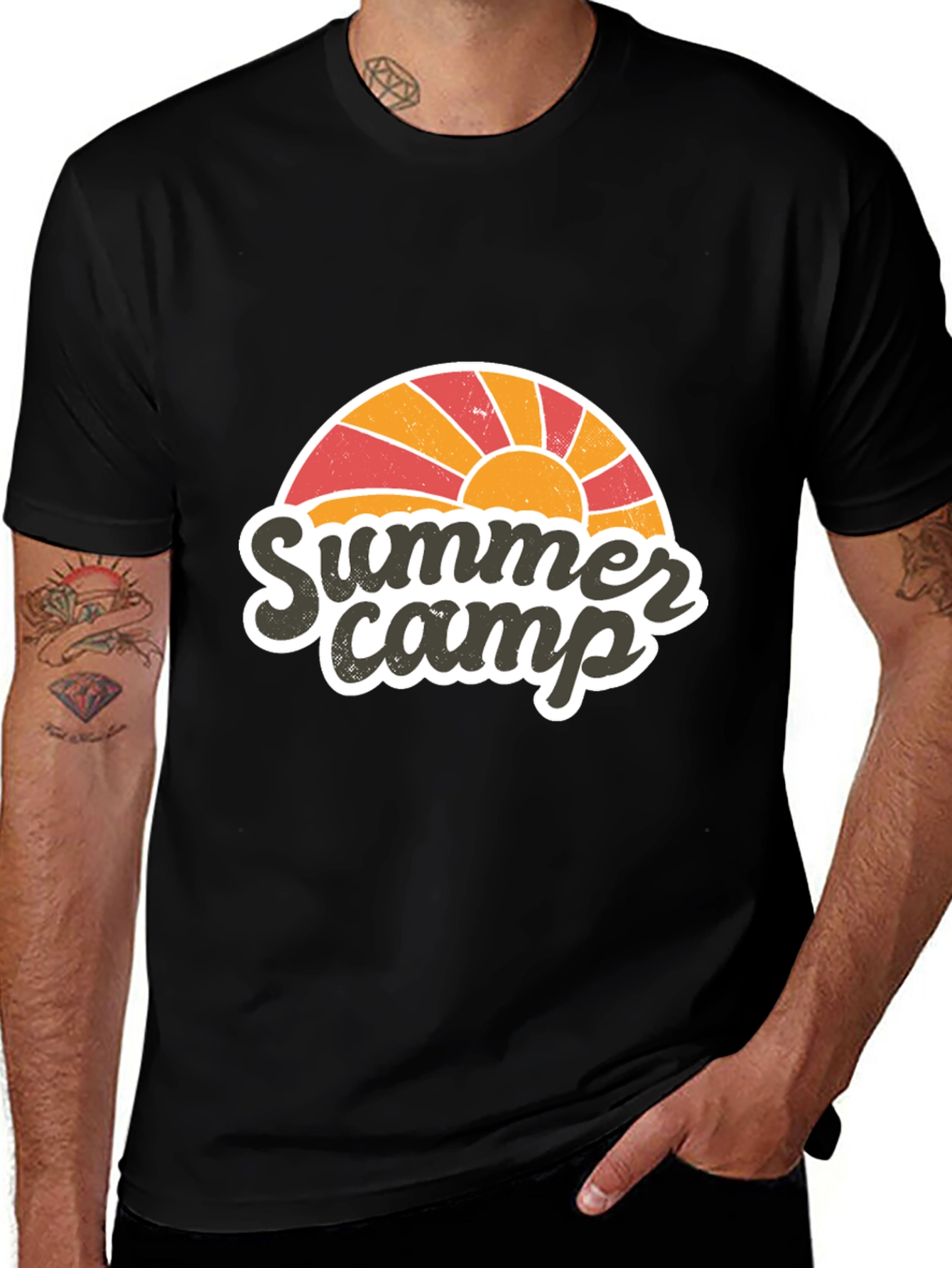 Summer Camp Retro Graphic Tee
