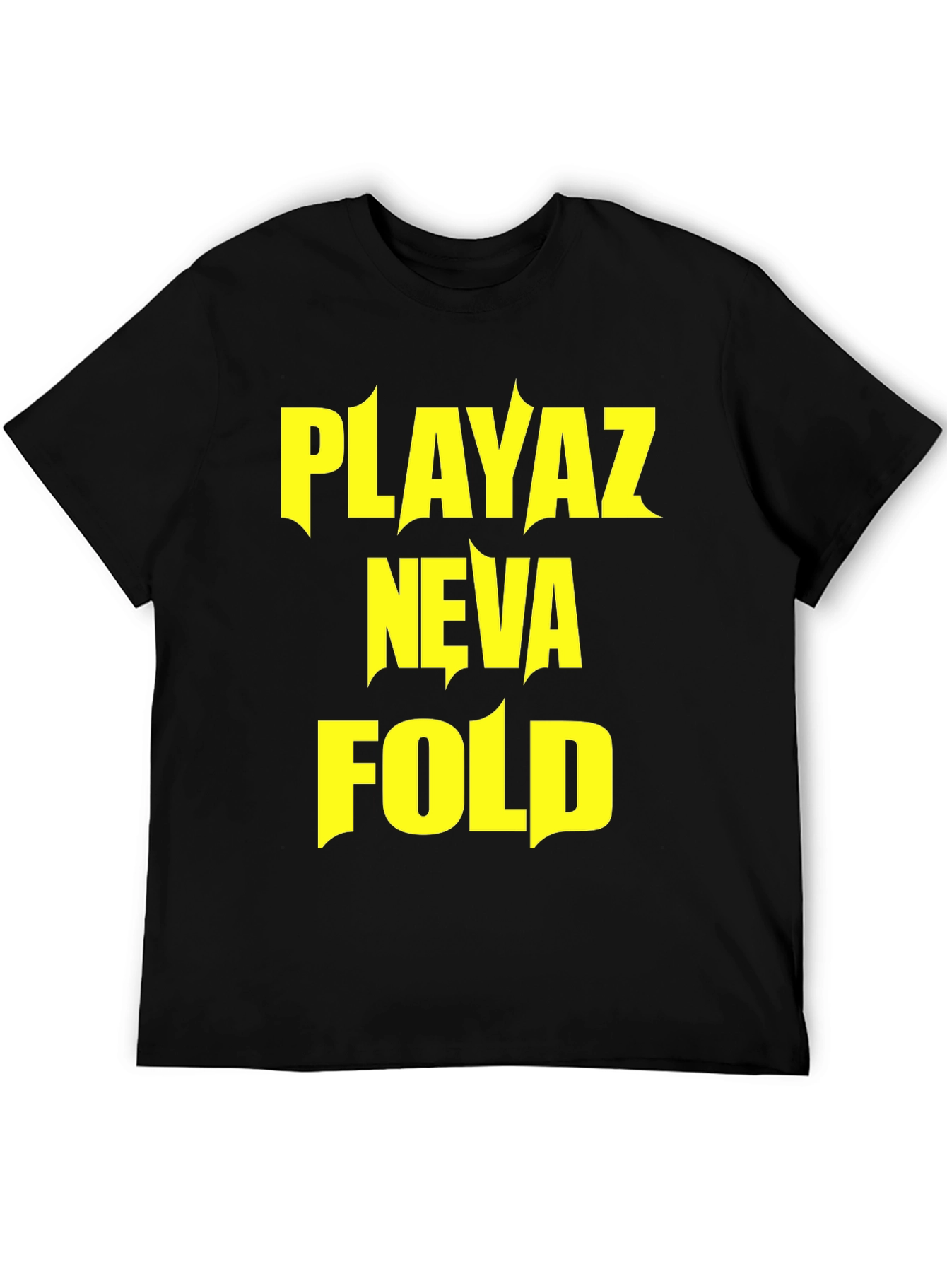 Playaz Neva Fold Graphic T-Shirt