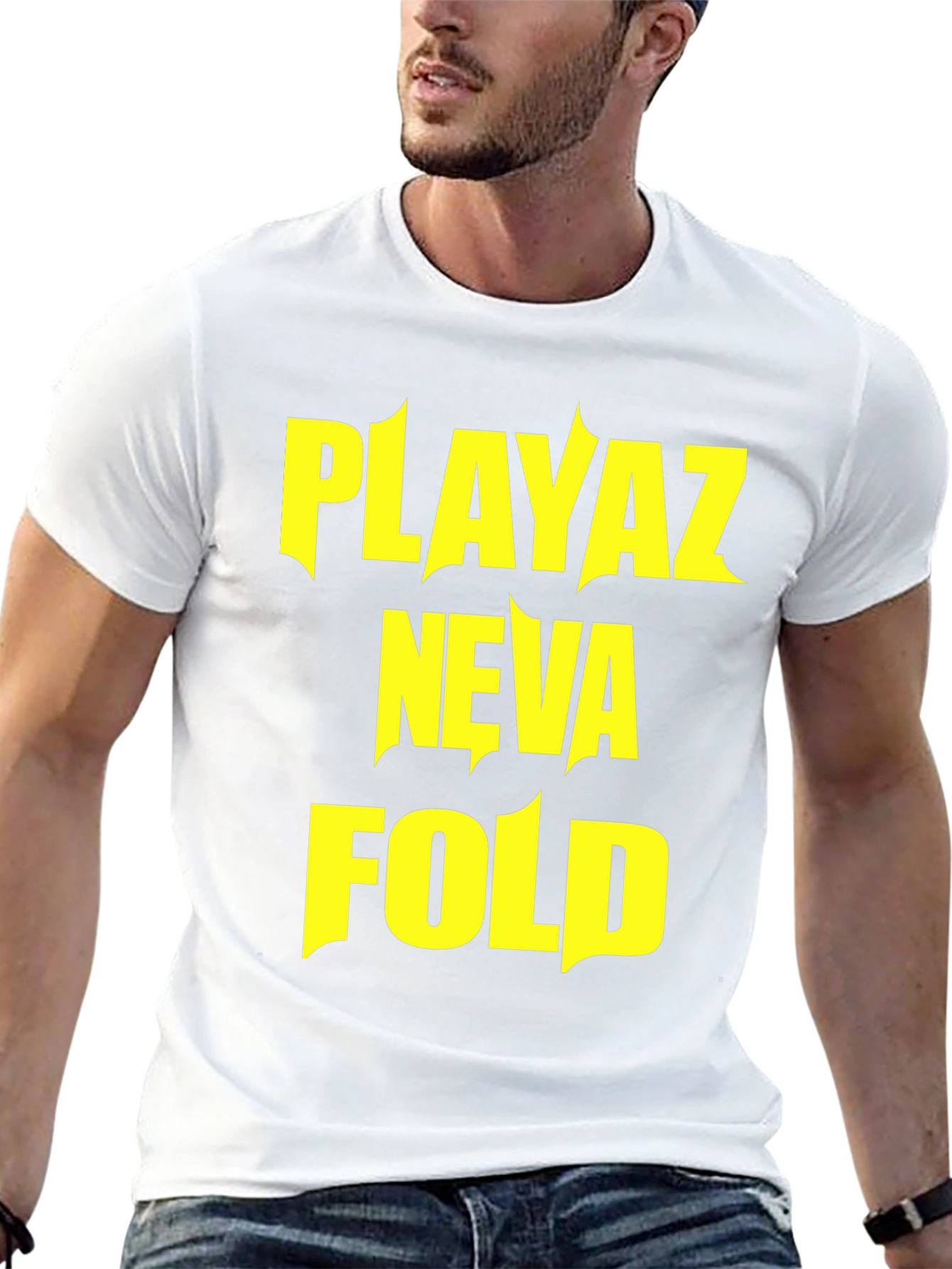 Playaz Neva Fold Graphic T-Shirt