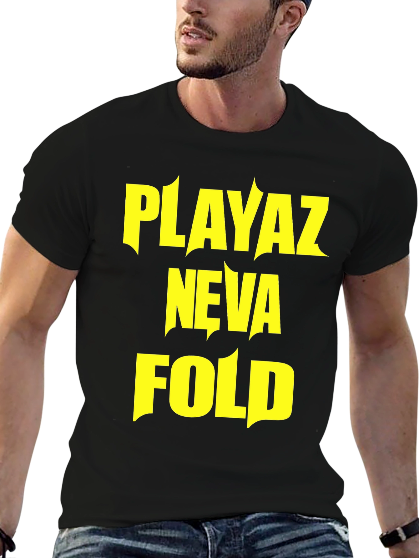 Playaz Neva Fold Graphic T-Shirt