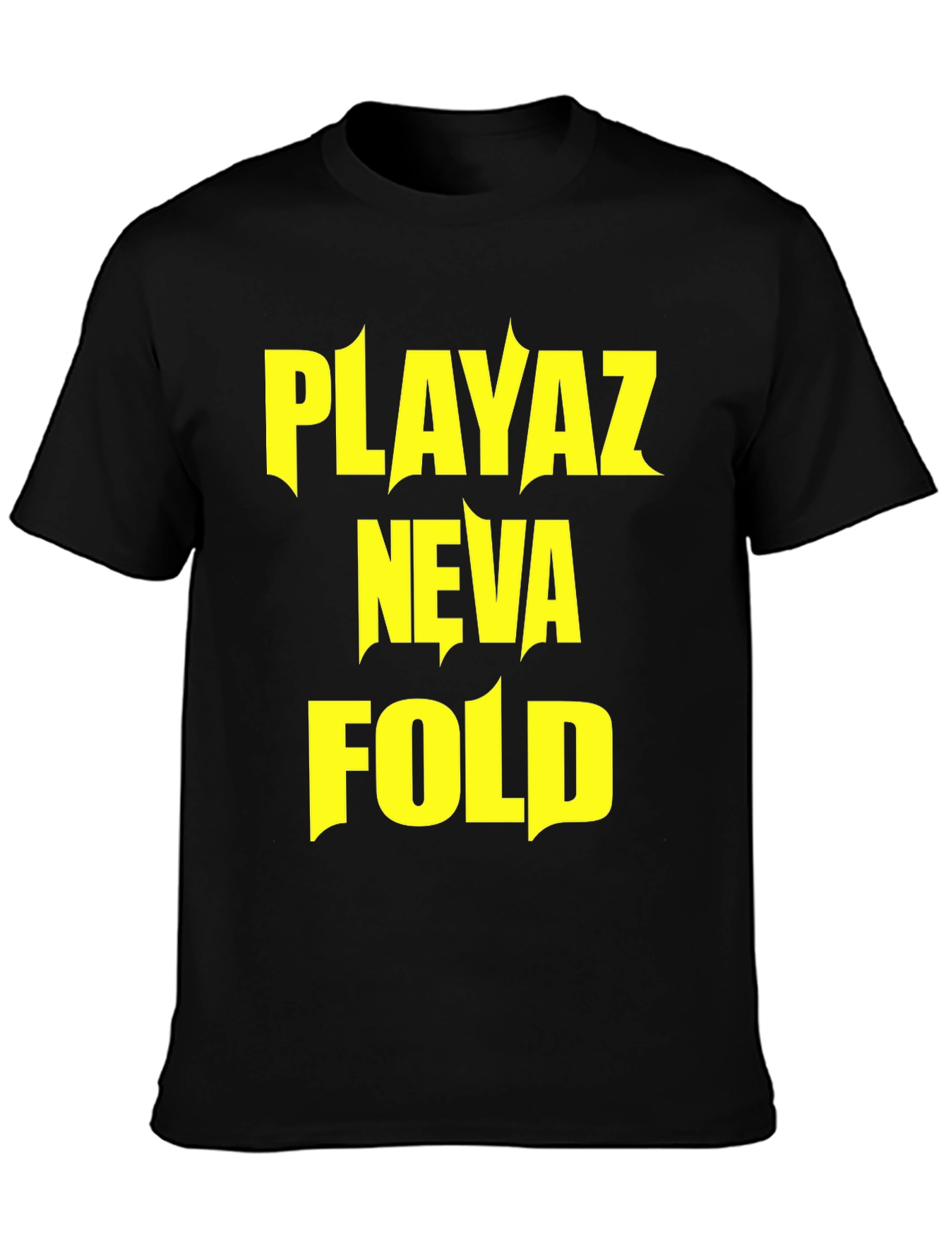 Playaz Neva Fold Graphic T-Shirt