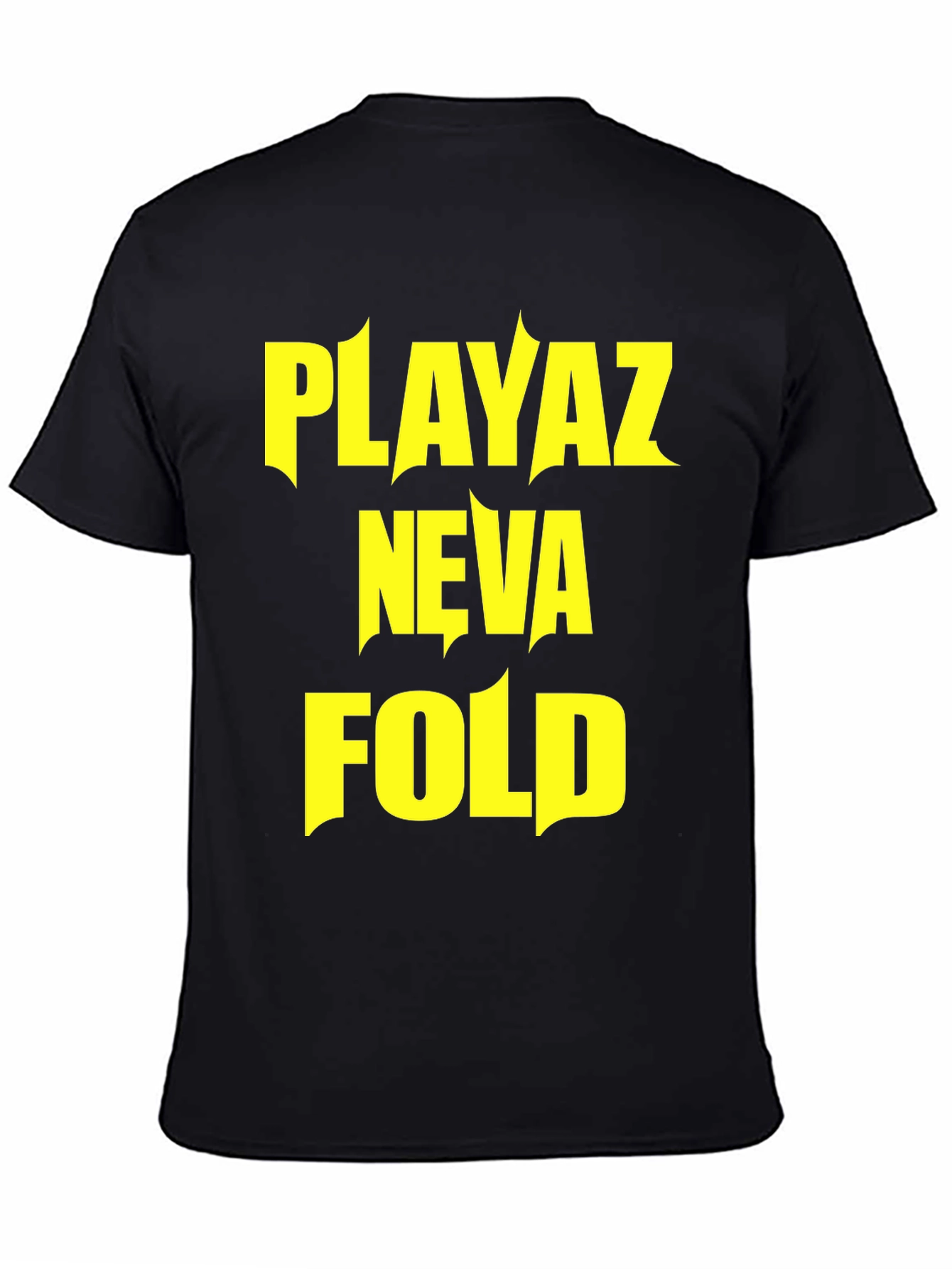 Playaz Neva Fold Graphic T-Shirt