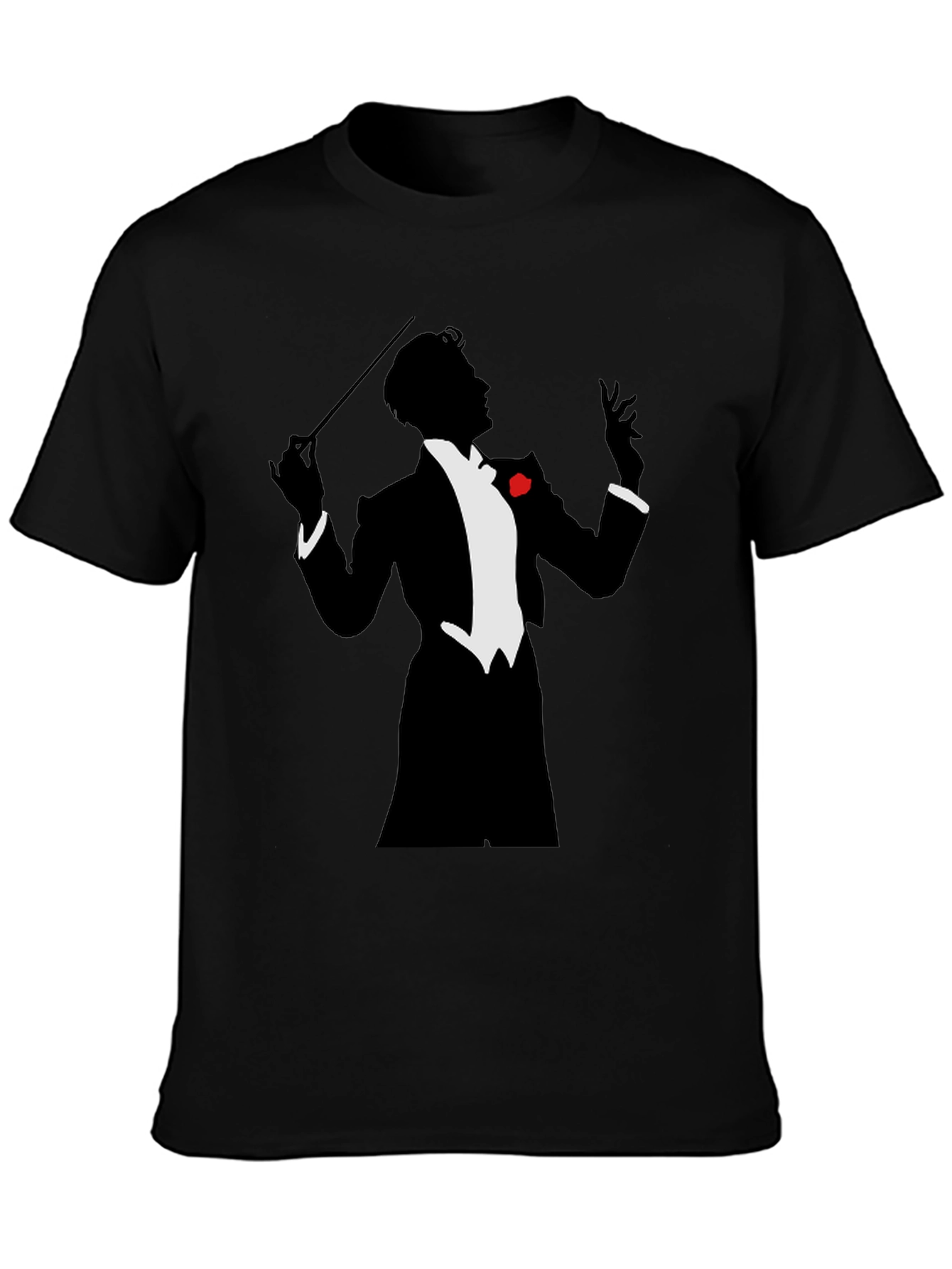 Conductor Silhouette T-Shirt - Music Lover Tee