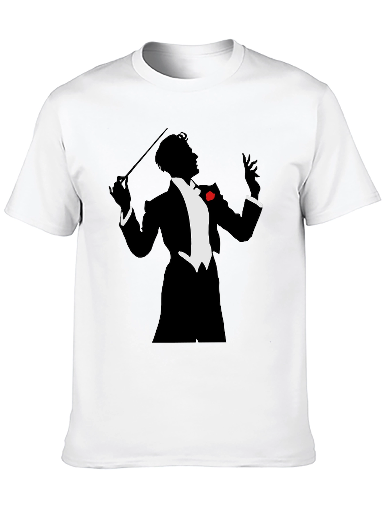 Conductor Silhouette T-Shirt - Music Lover Tee