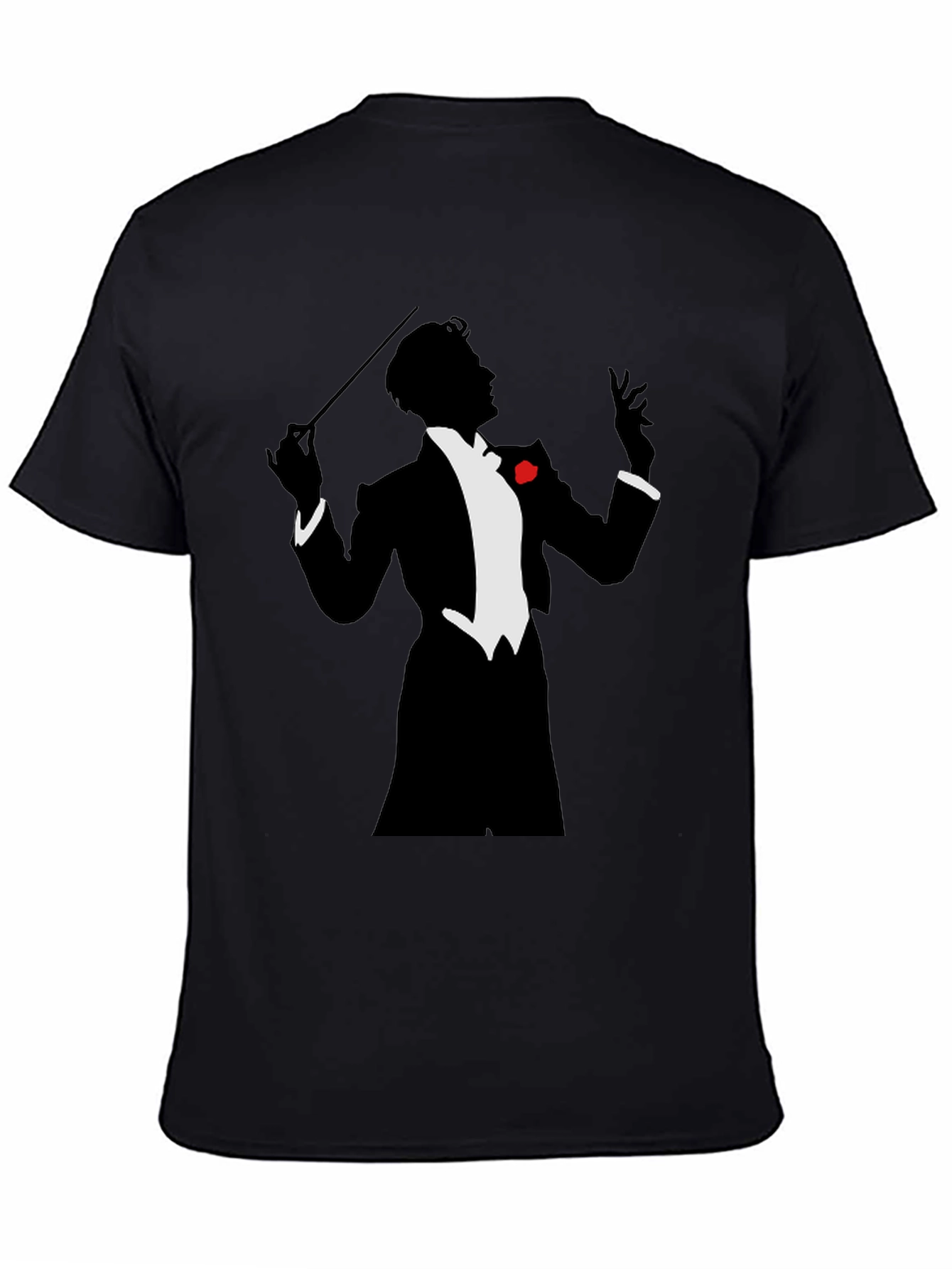 Conductor Silhouette T-Shirt - Music Lover Tee