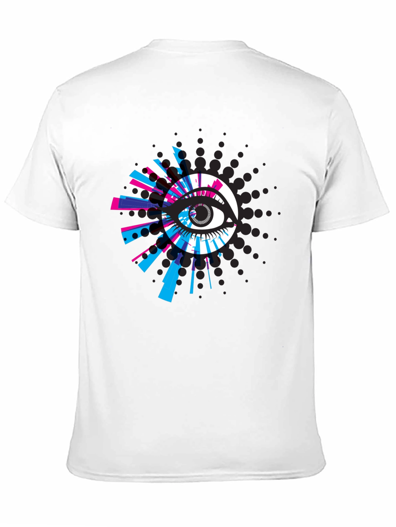 Eye Graphic Black T-Shirt - Modern Design