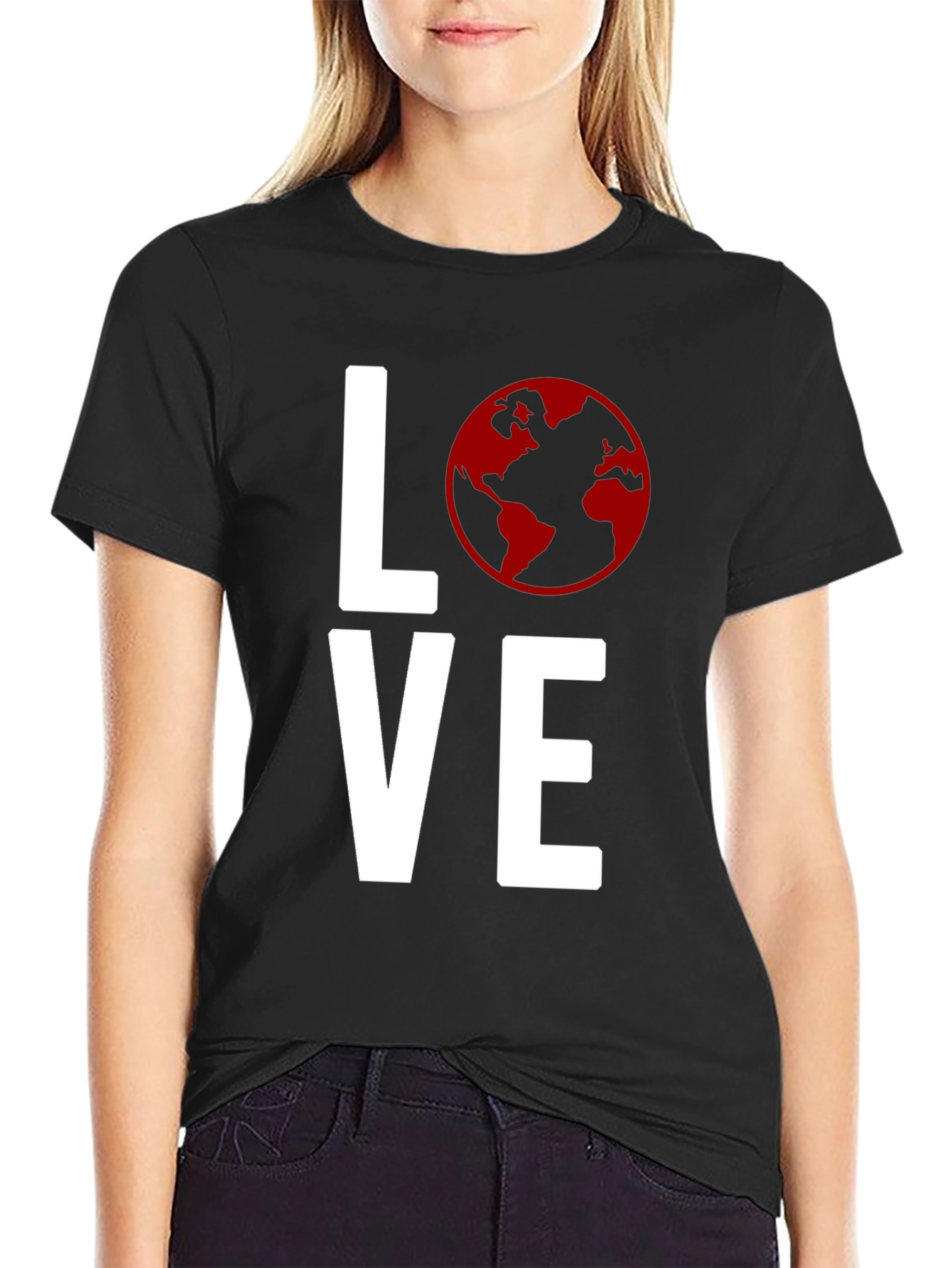 Love Earth Graphic Tee - Eco-Friendly Design