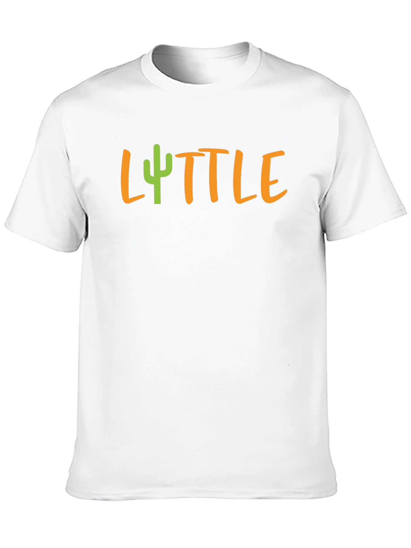 Little Cactus Graphic T-Shirt - Stylish Black Tee