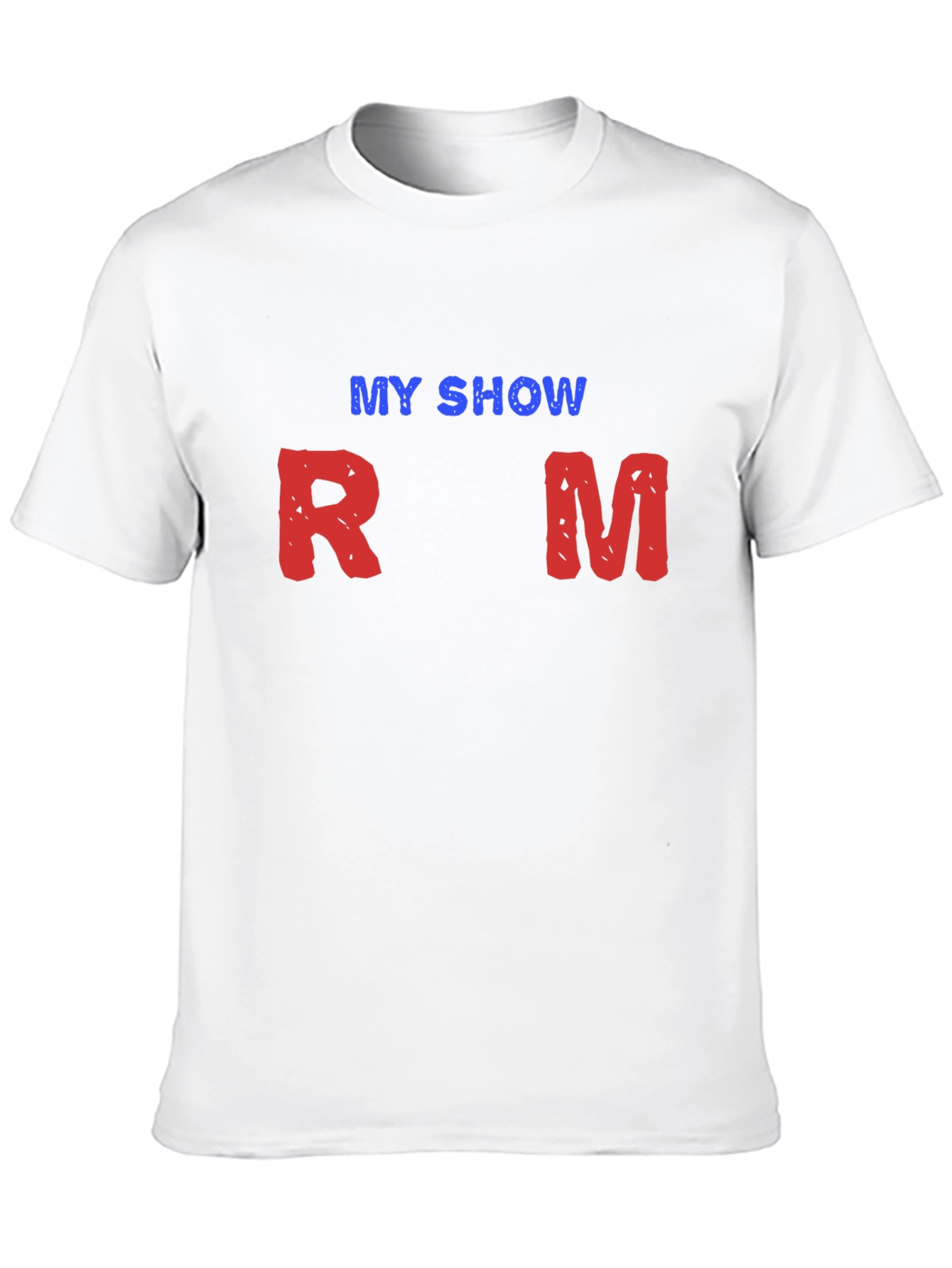 My Show RM Black Cotton T-Shirt
