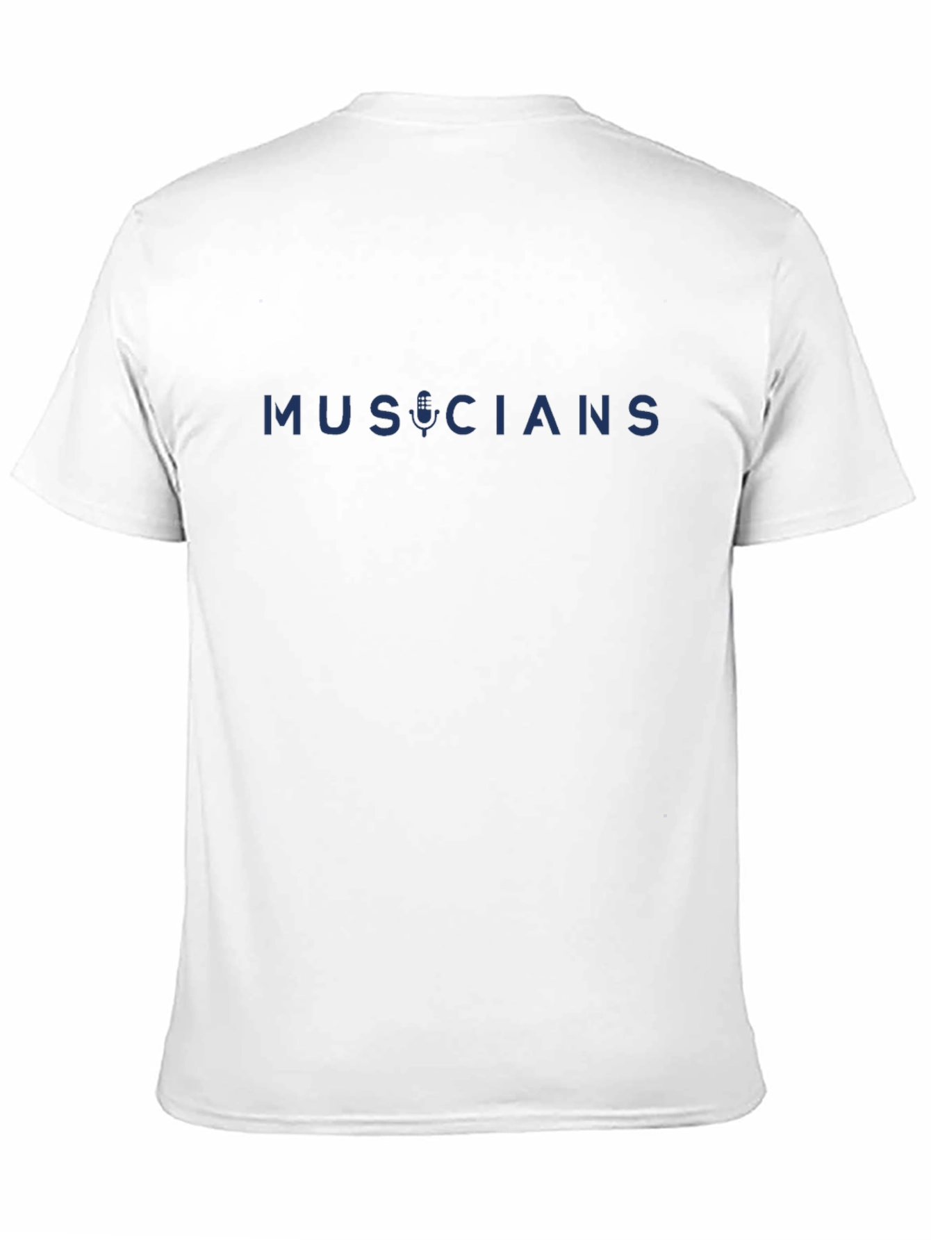Musicians Graphic T-Shirt - Black Crew Neck Tee