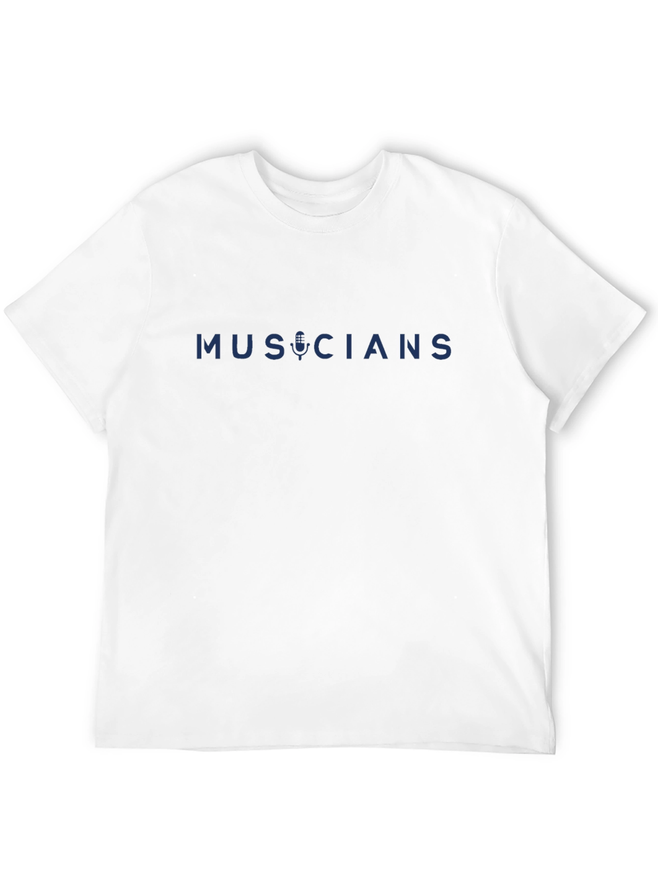 Musicians Graphic T-Shirt - Black Crew Neck Tee