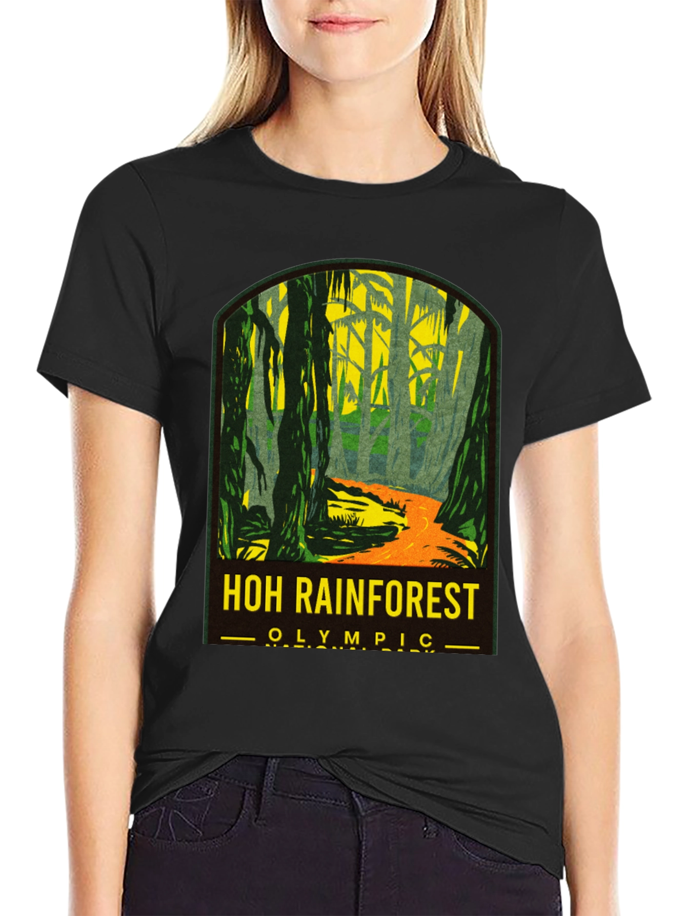 Hoh Rainforest Olympic T-Shirt