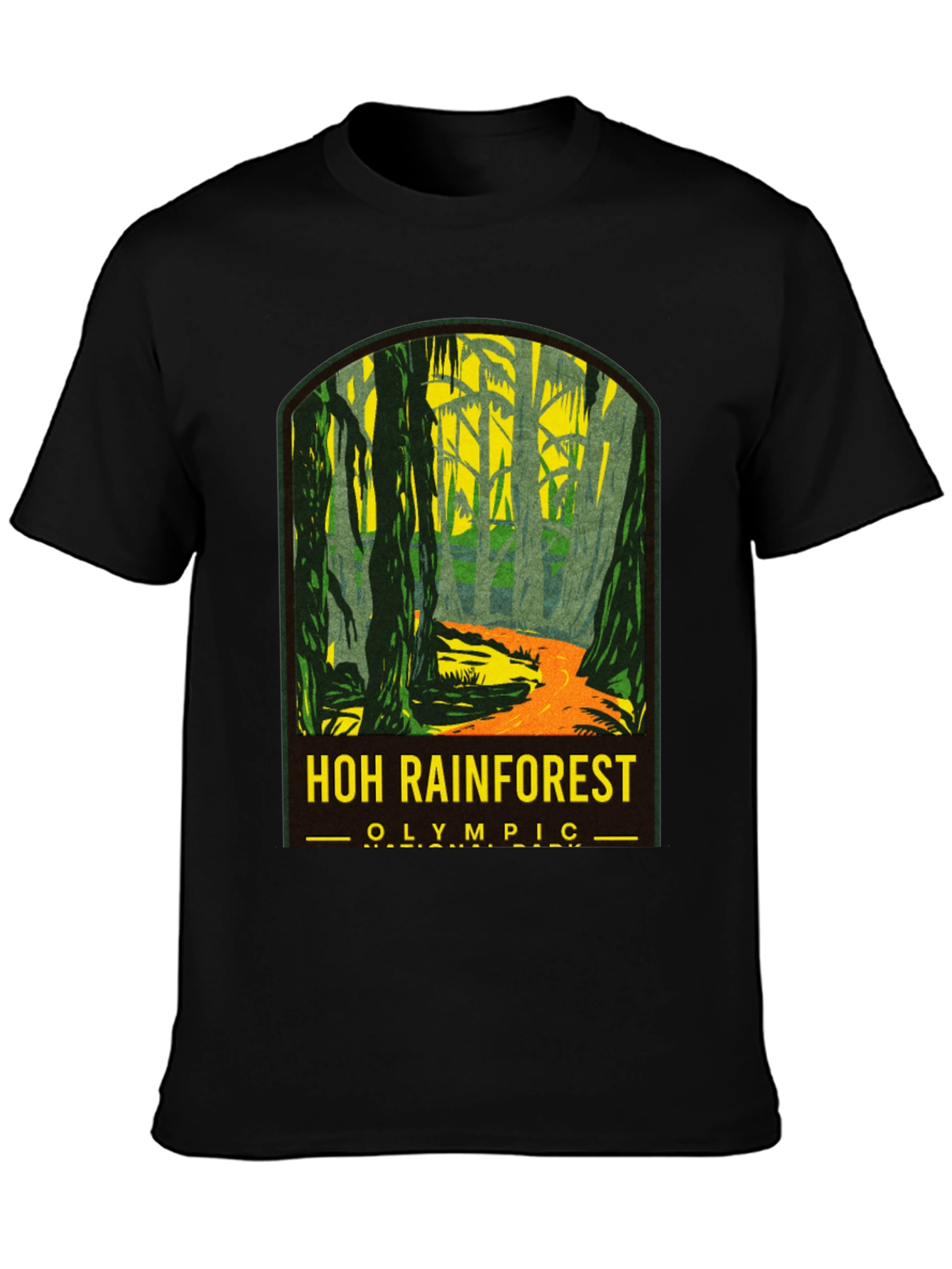 Hoh Rainforest Olympic T-Shirt