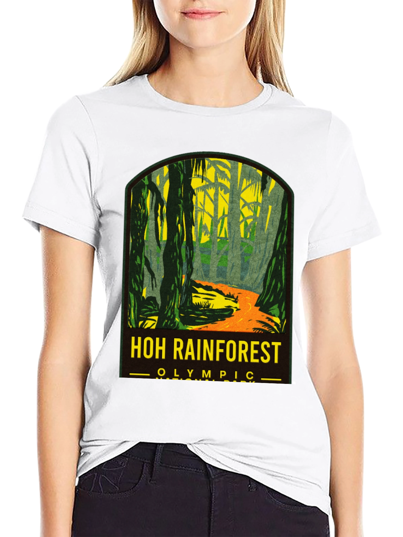 Hoh Rainforest Olympic T-Shirt