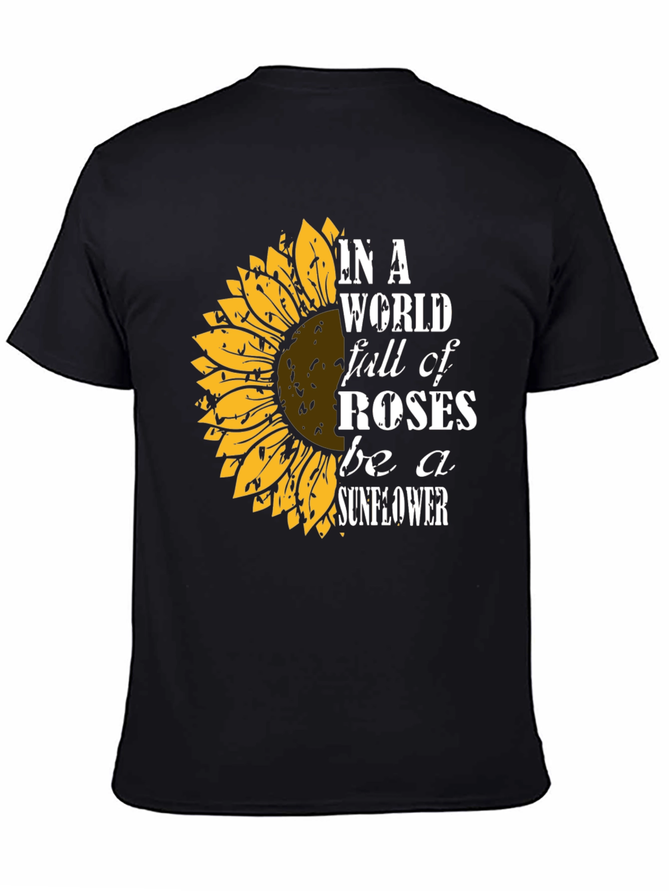 Sunflower Graphic T-Shirt - Be a Sunflower!