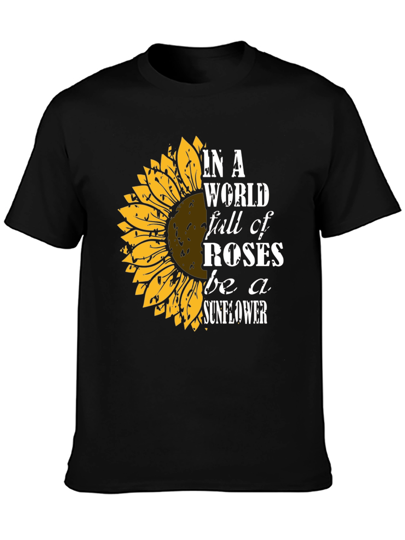 Sunflower Graphic T-Shirt - Be a Sunflower!