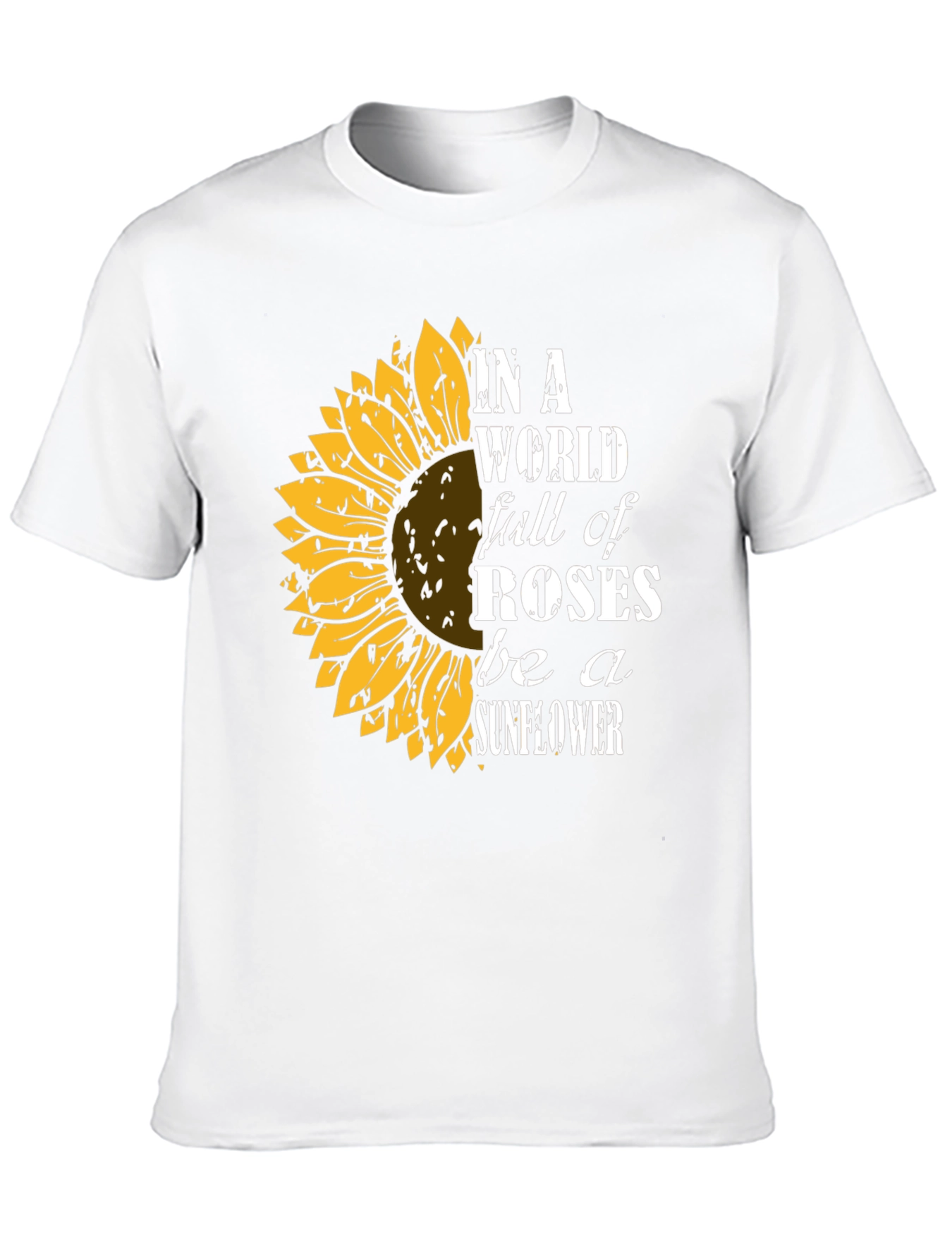 Sunflower Graphic T-Shirt - Be a Sunflower!