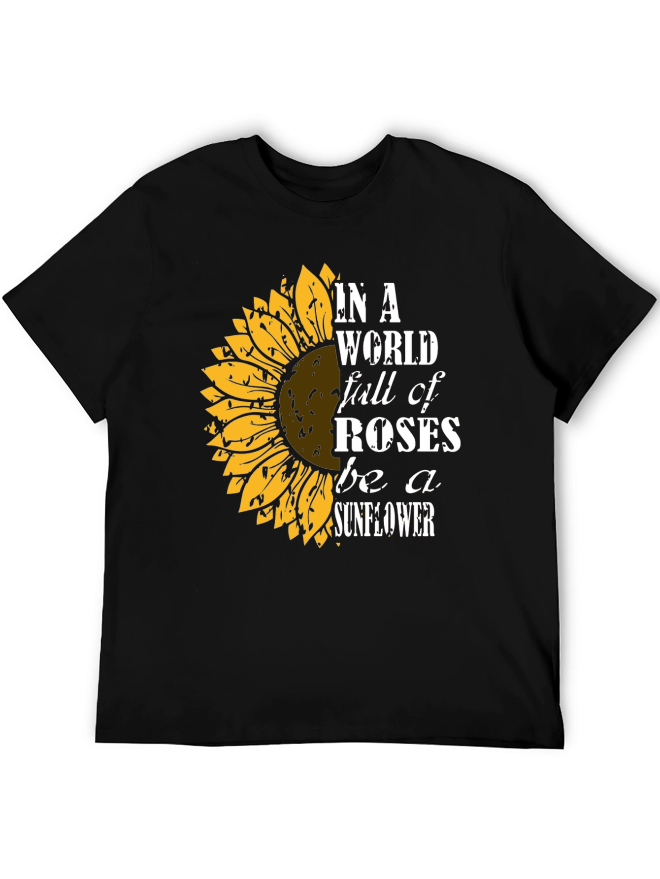 Sunflower Graphic T-Shirt - Be a Sunflower!