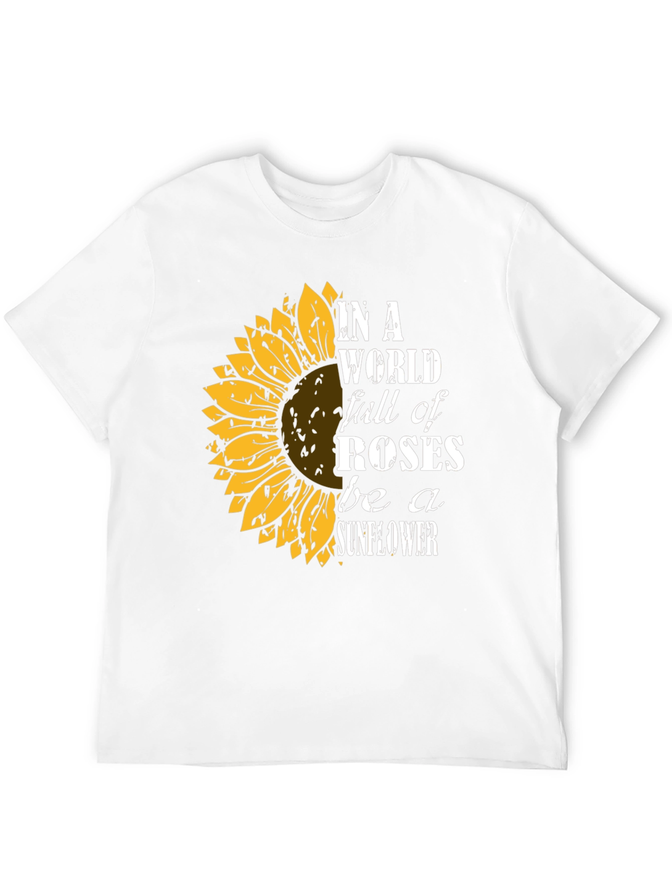 Sunflower Graphic T-Shirt - Be a Sunflower!