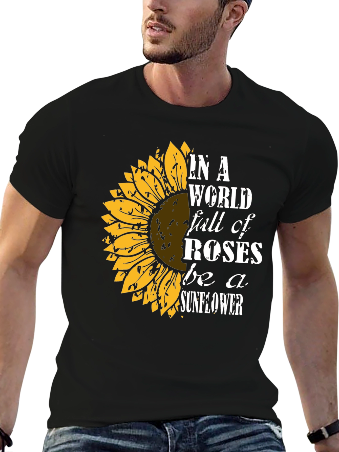 Sunflower Graphic T-Shirt - Be a Sunflower!