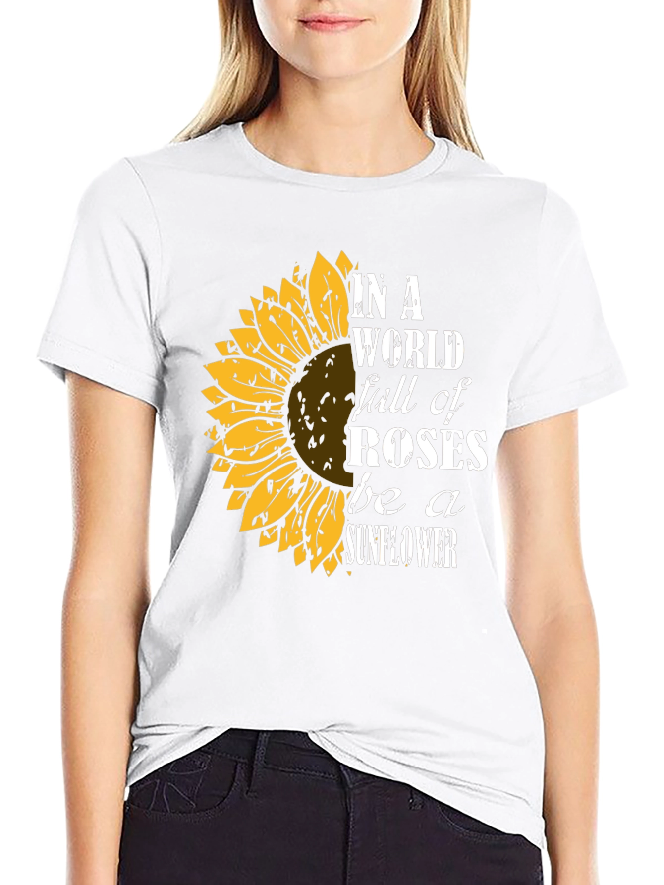 Sunflower Graphic T-Shirt - Be a Sunflower!