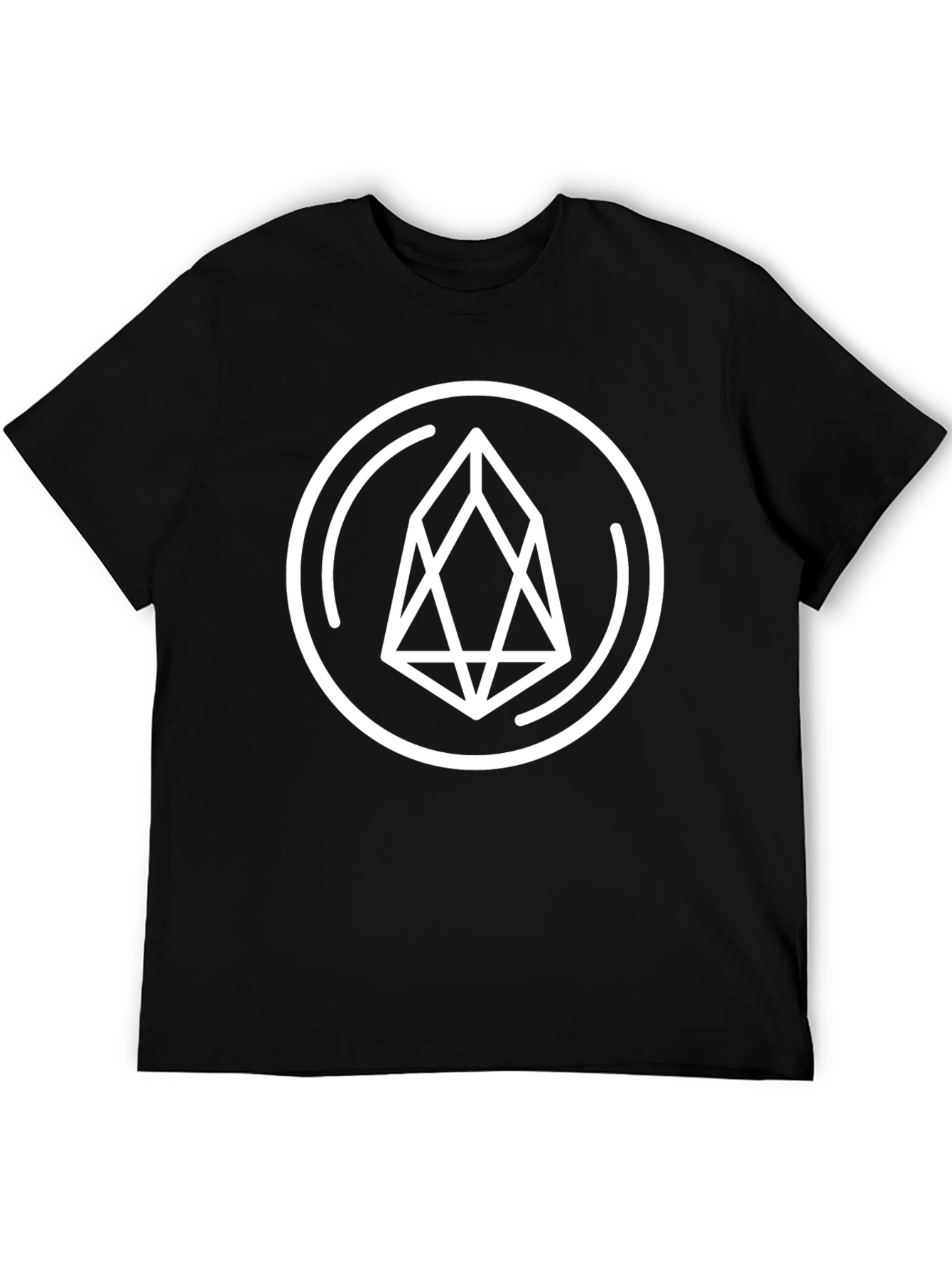 EOS Crypto T-Shirt - Black Graphic Tee