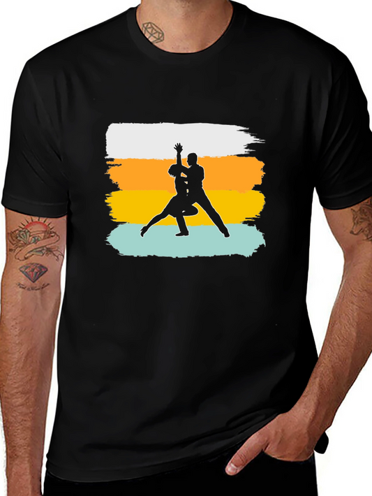 Dancing Silhouette T-Shirt: Stylish Graphic Tee