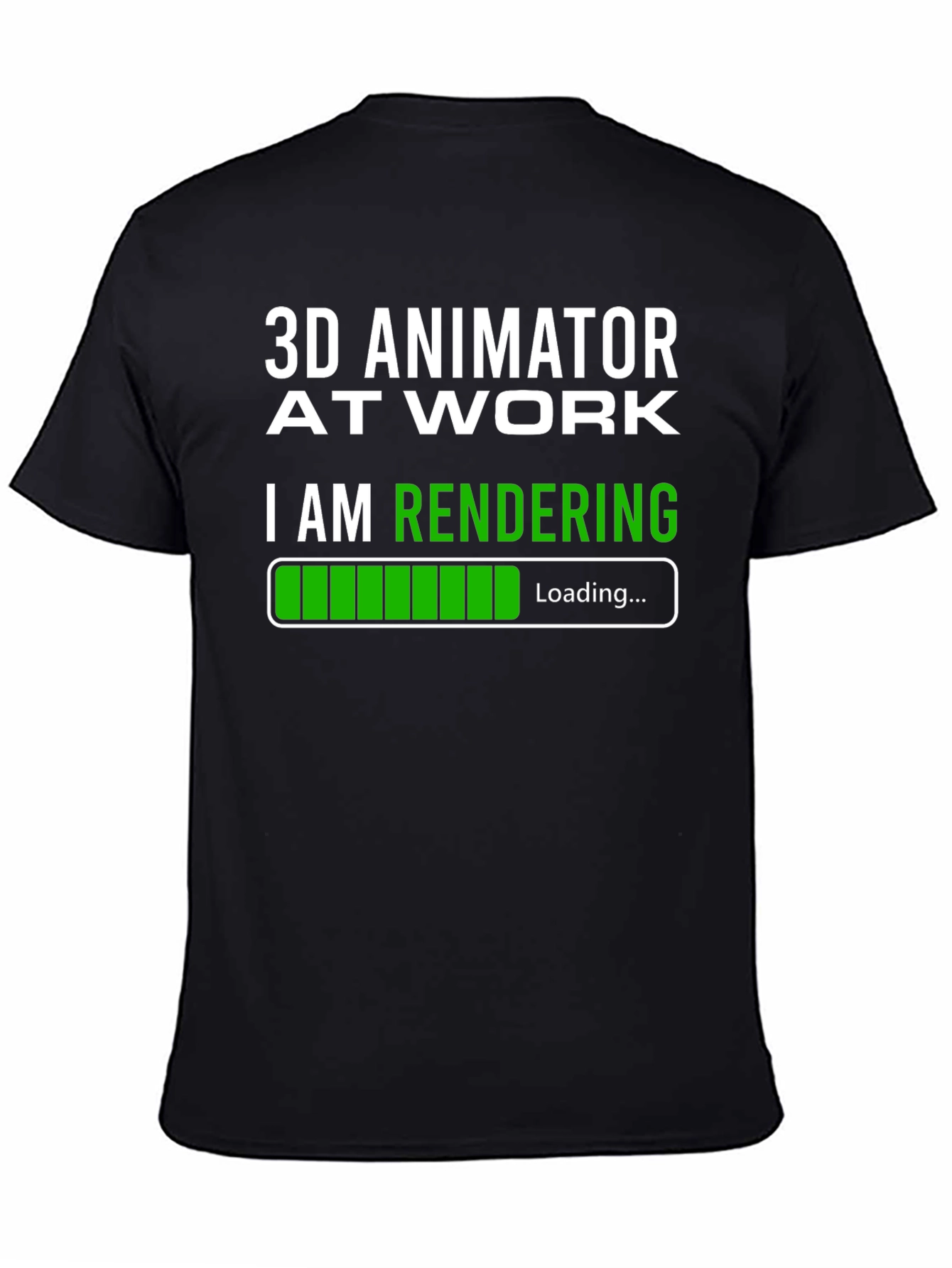 3D Animator At Work Rendering T-Shirt