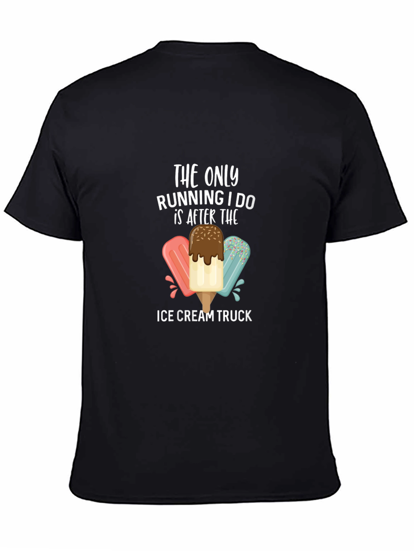 Ice Cream Truck Running T-Shirt