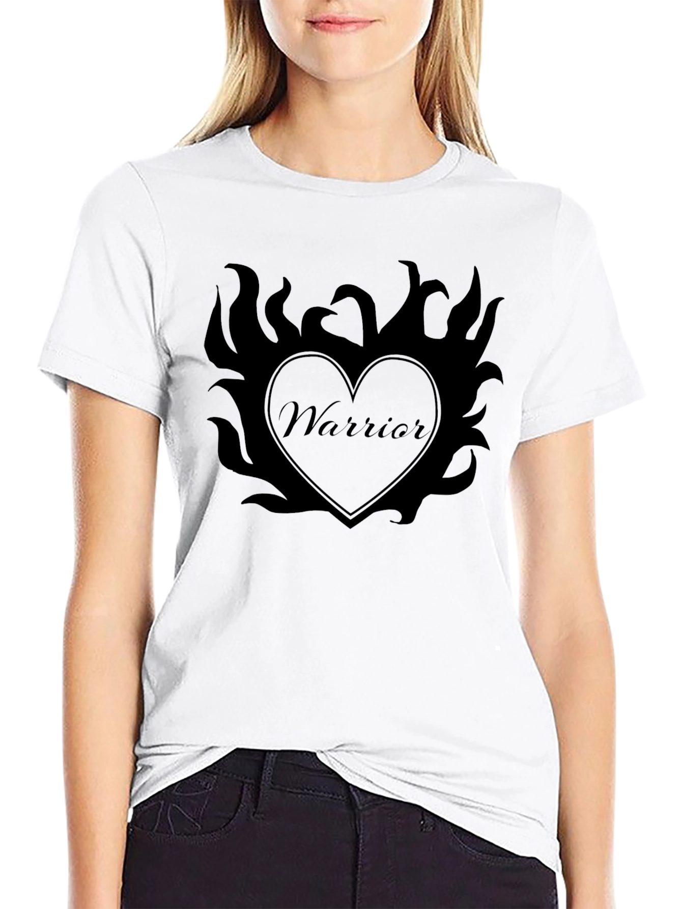 Warrior Heart Tee - Mens Graphic T-Shirt