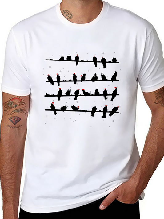 Birds on a Wire Graphic Tee
