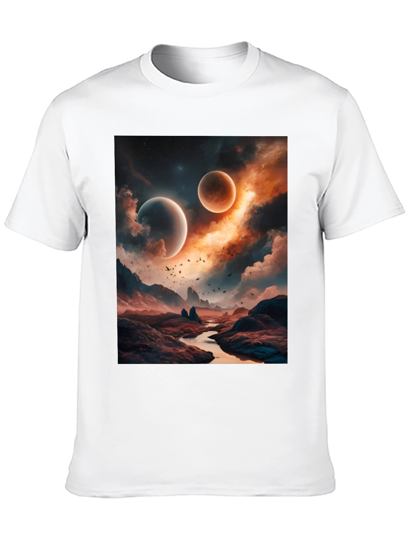 Cosmic Landscape Graphic Tee