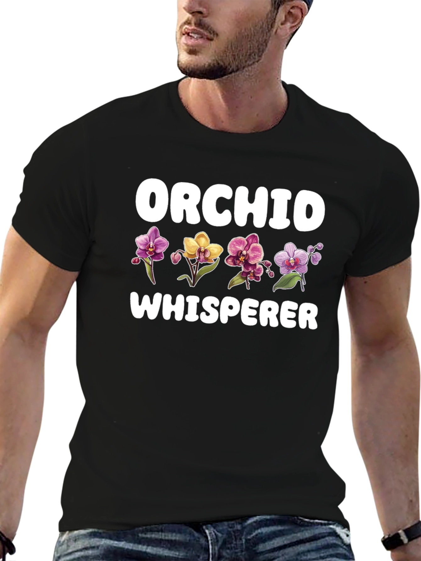 Orchid Whisperer Graphic Tee