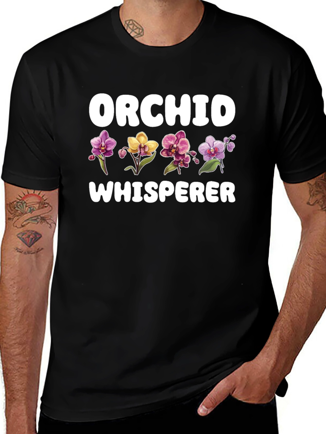 Orchid Whisperer Graphic Tee