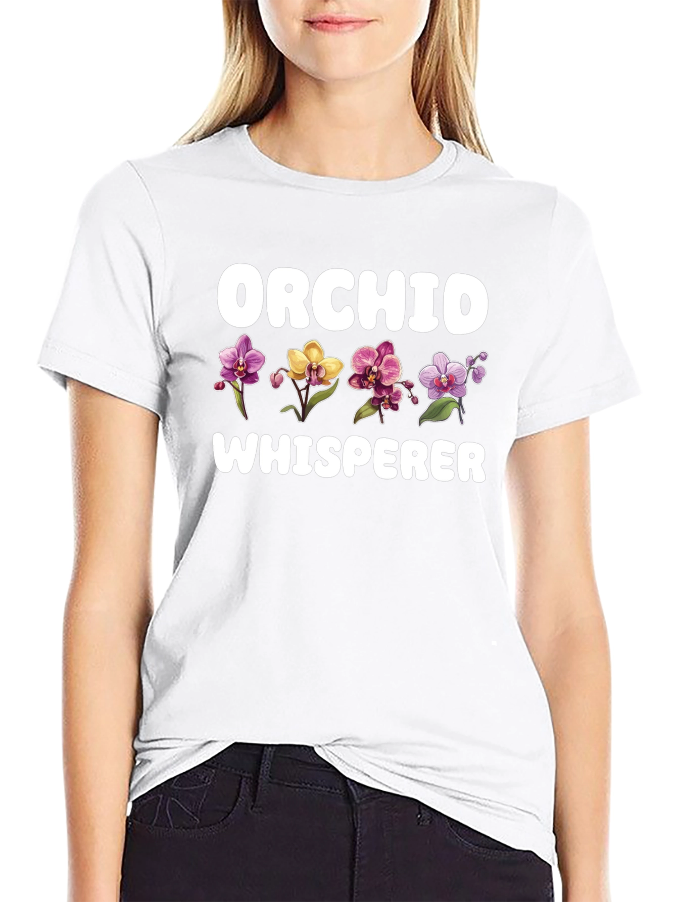Orchid Whisperer Graphic Tee
