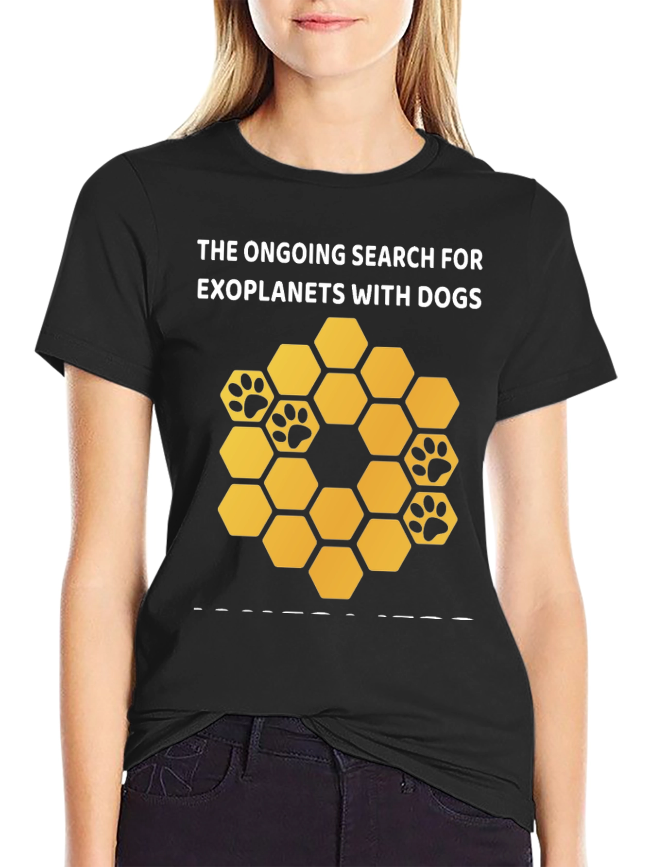 The Ongoing Search for Exoplanets with Dogs T-Shirt