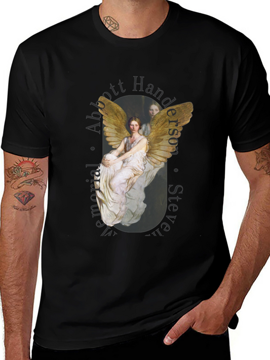 Angel Art Black T-Shirt