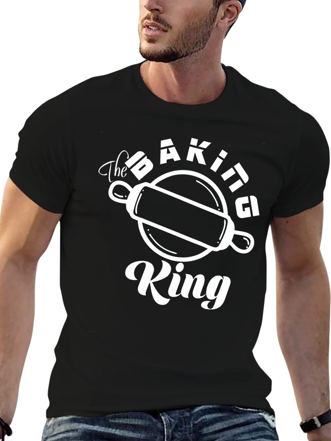 The Baking King T-Shirt - Baker Gift