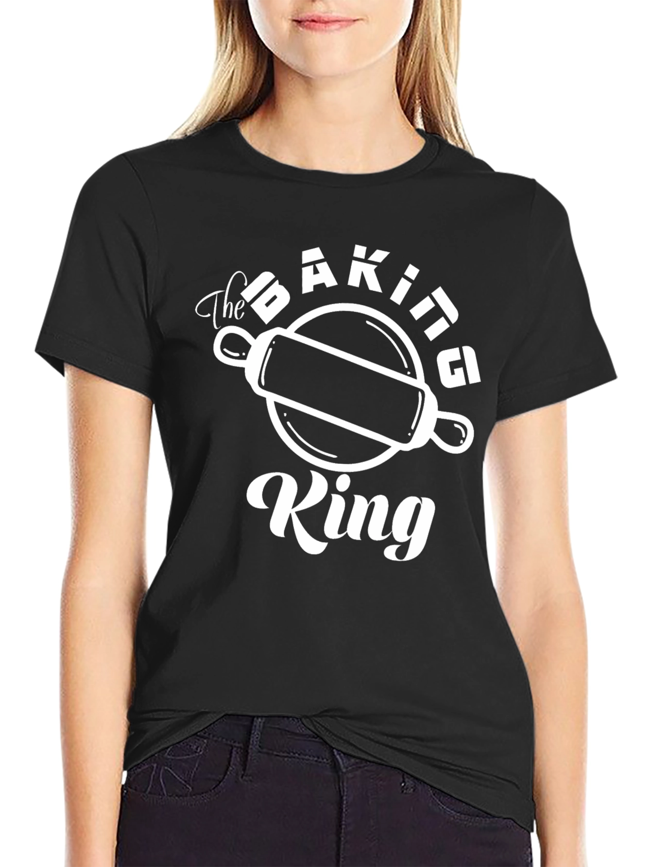 The Baking King T-Shirt - Baker Gift