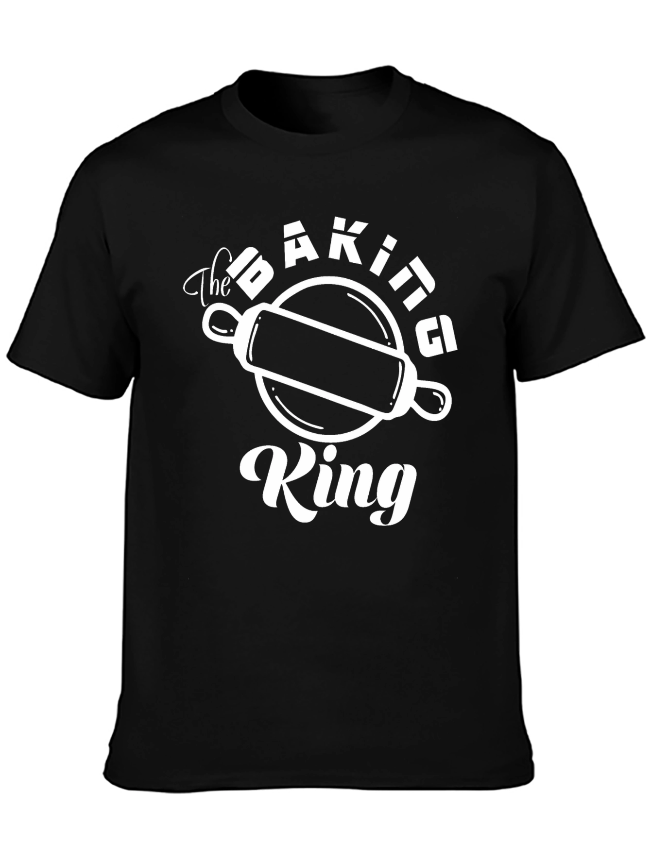 The Baking King T-Shirt - Baker Gift